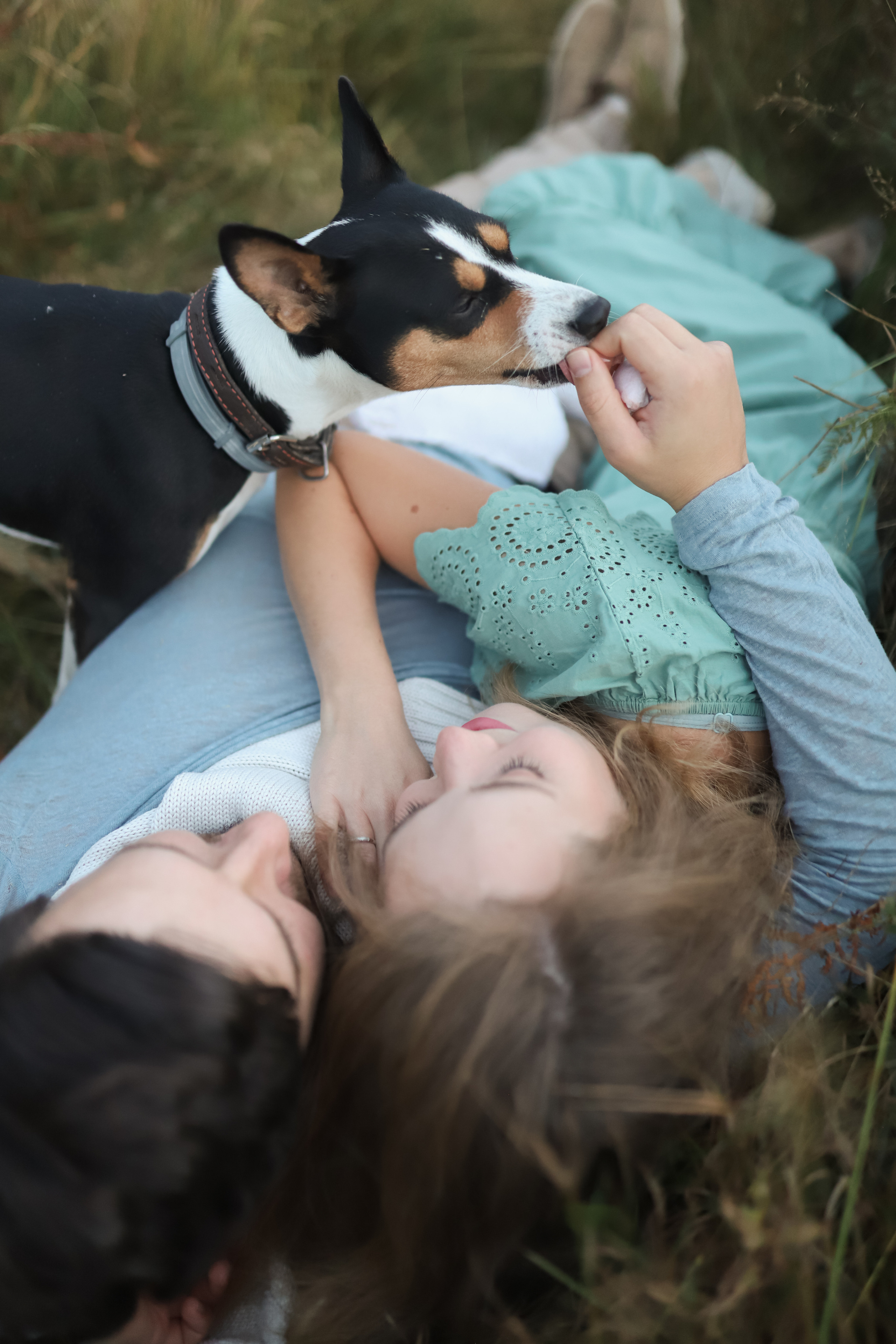 Прогулка с собакой. Семейный фотограф Елизавета Увицкая