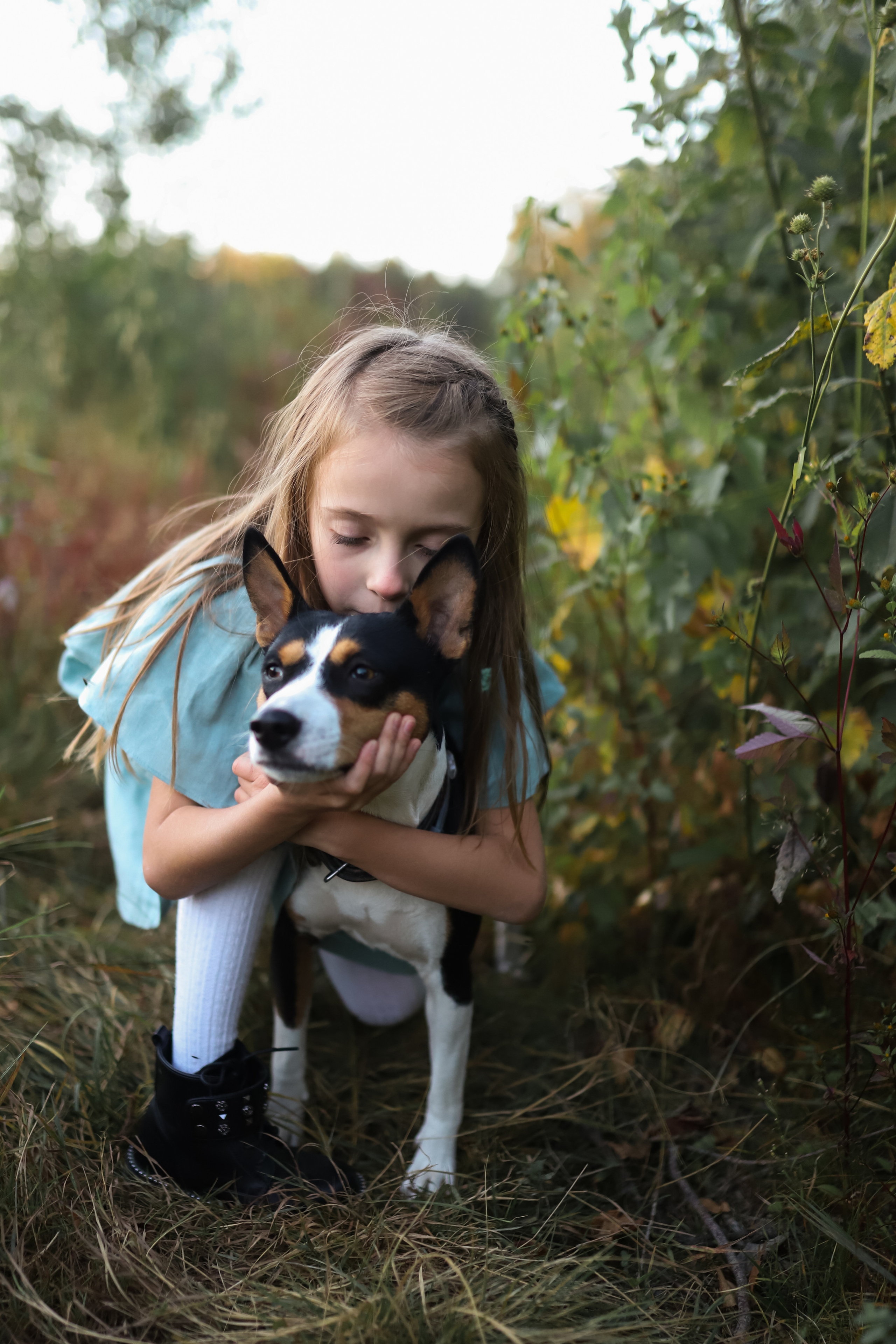 Прогулка с собакой. Семейный фотограф Елизавета Увицкая