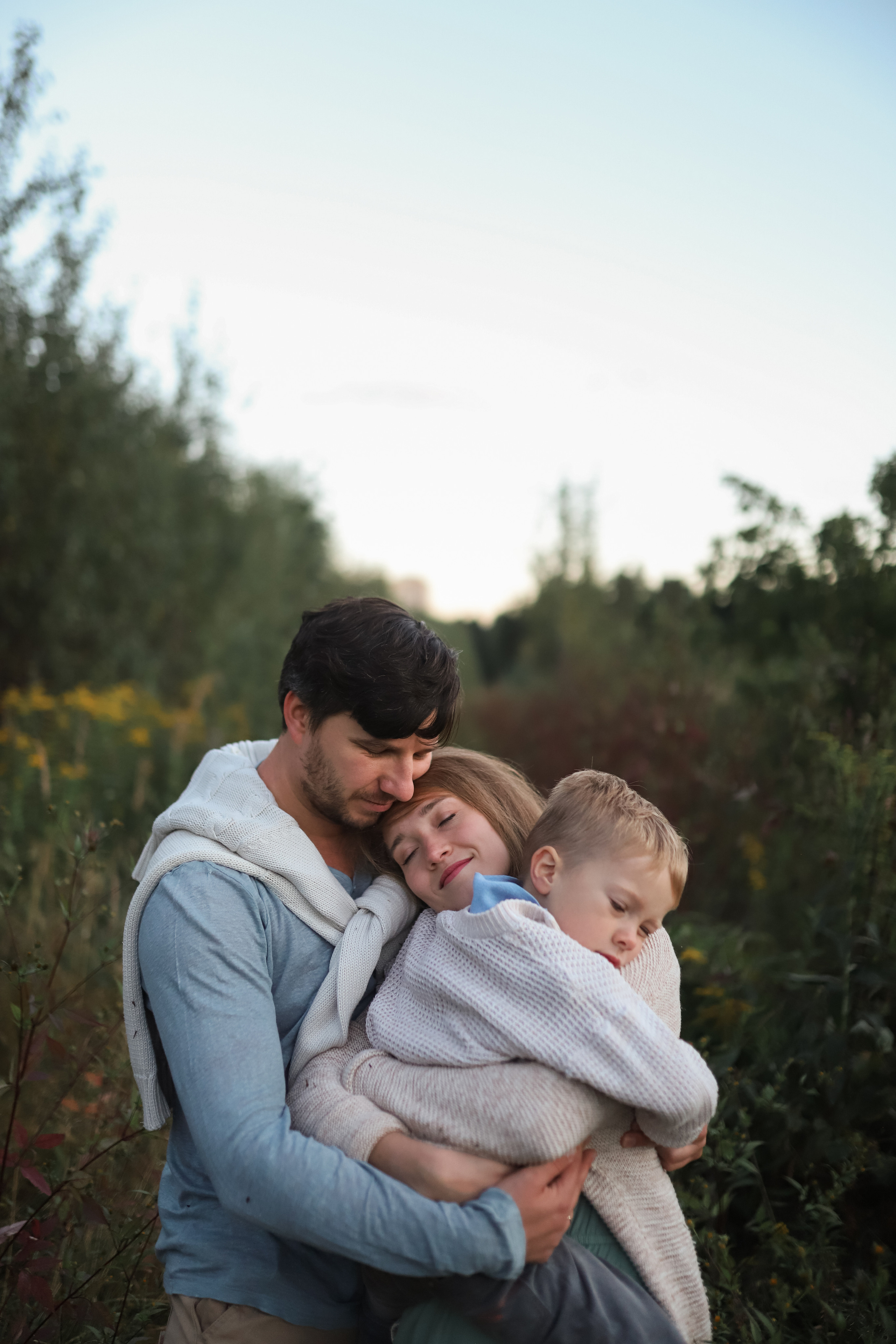 Прогулка с собакой. Семейный фотограф Елизавета Увицкая