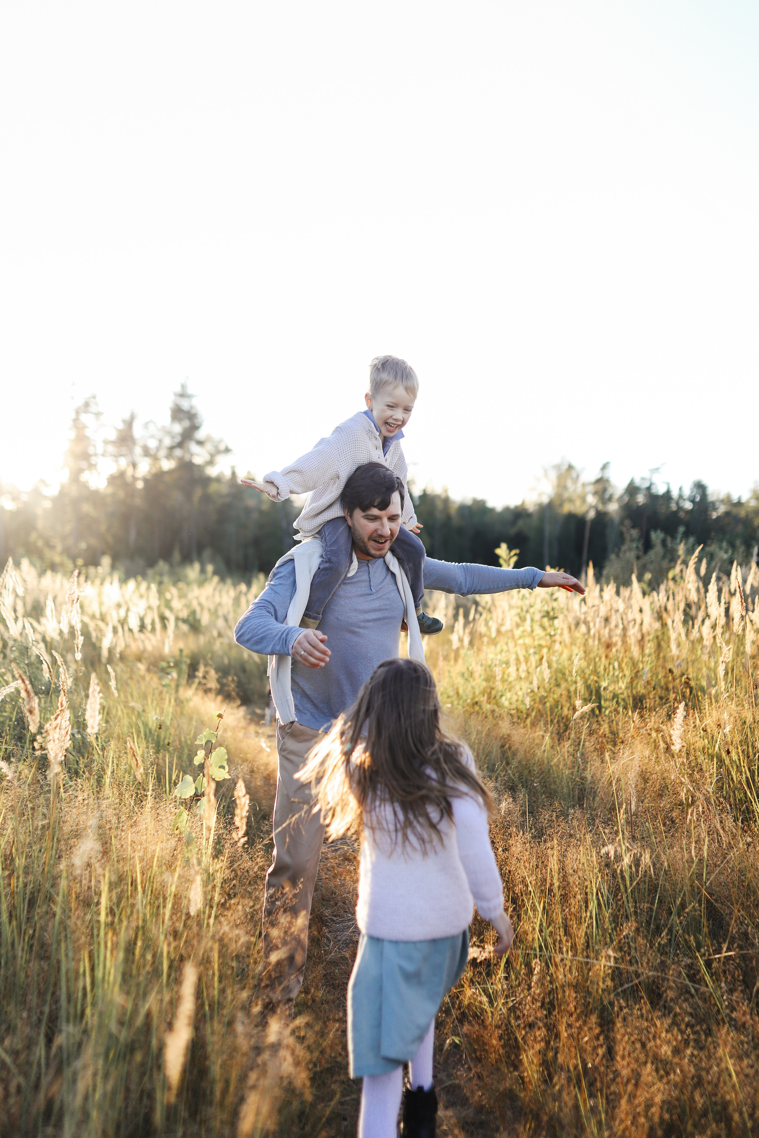 Прогулка с собакой. Семейный фотограф Елизавета Увицкая