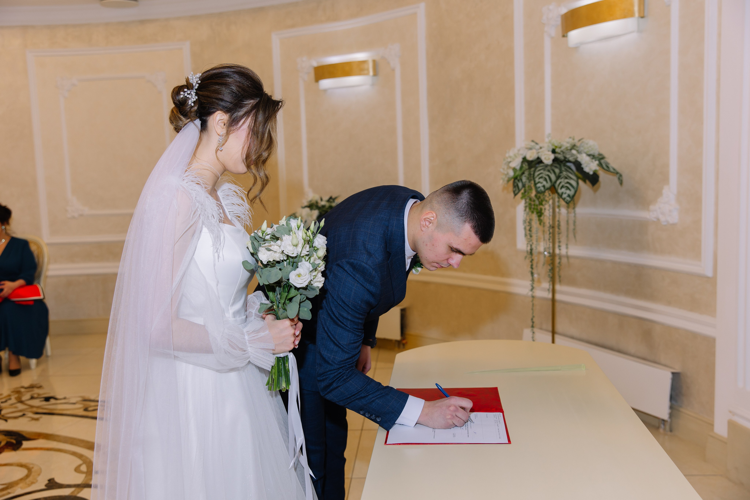 Загс Даниил & Анастасия. Свадебный фотограф в Новосибирске Лидия Александровна