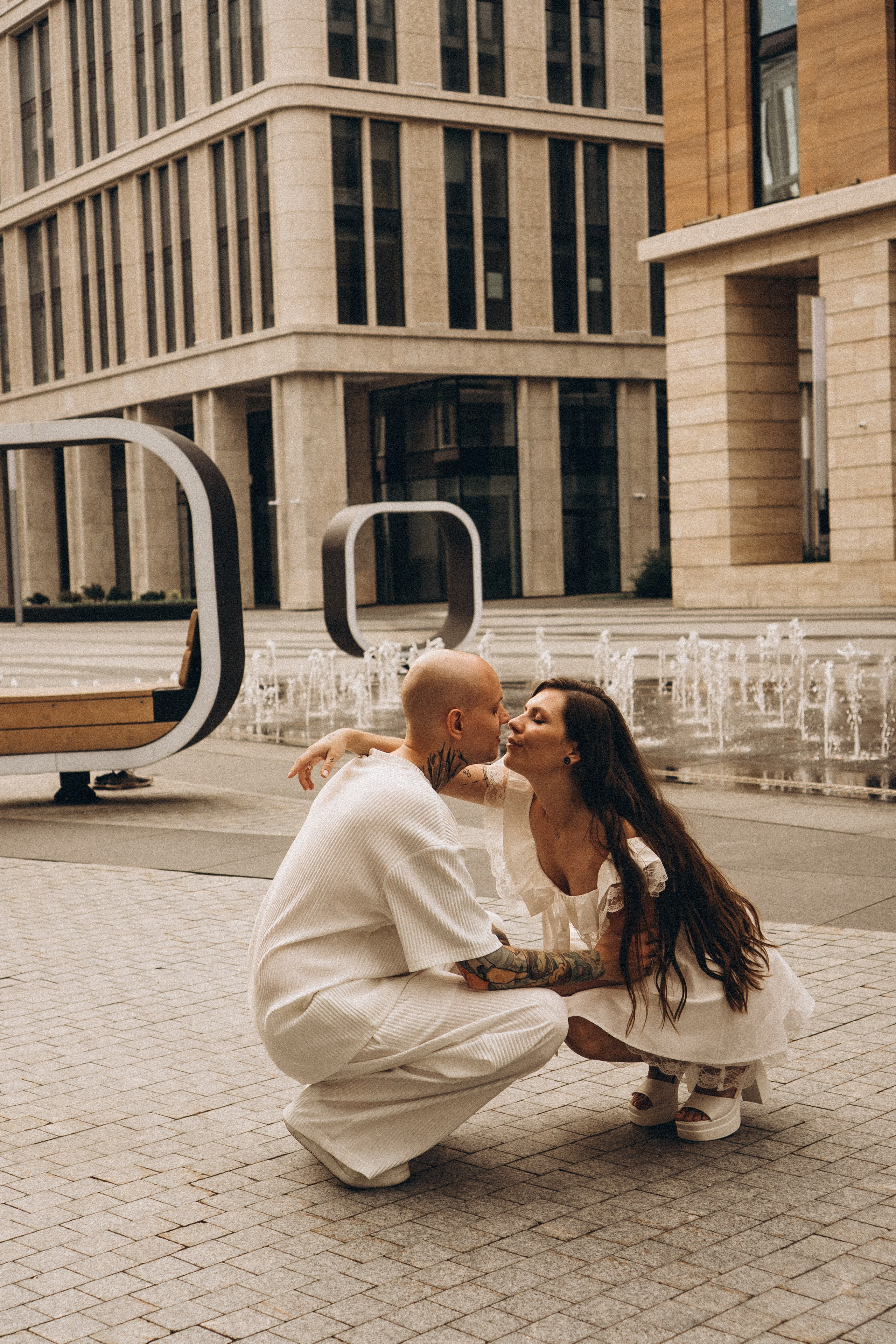 СВАДЕБНАЯ ПРОГУЛКА ПО ТАВРИЧЕСКОМУ САДУ И НЕВСКОЙ РАТУШЕ. Профессиональный фотограф, Санкт-Петербург — Виктория Богомолова