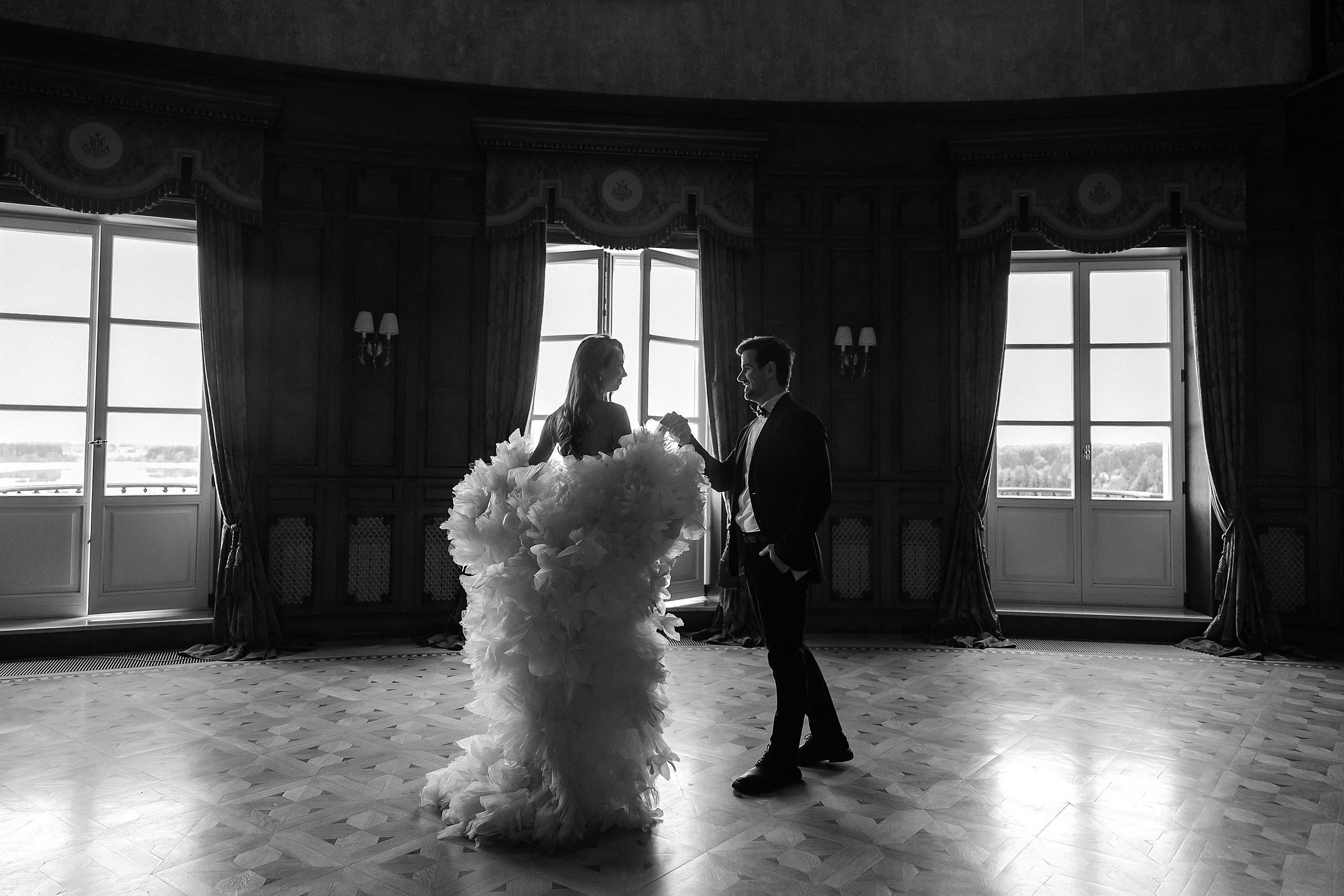 Свадебная фотосессия Villa Michetti