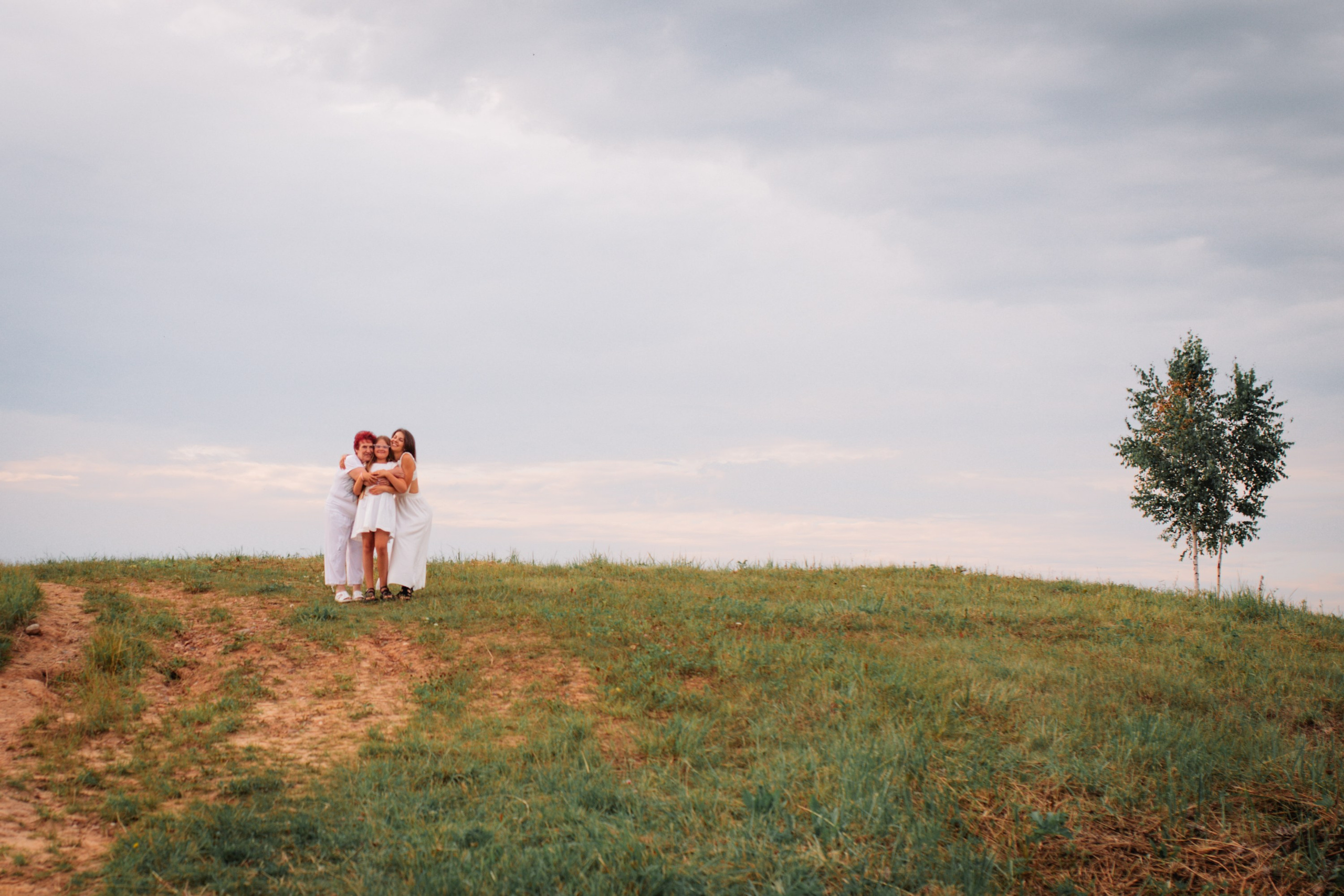 Катюша с семьёй