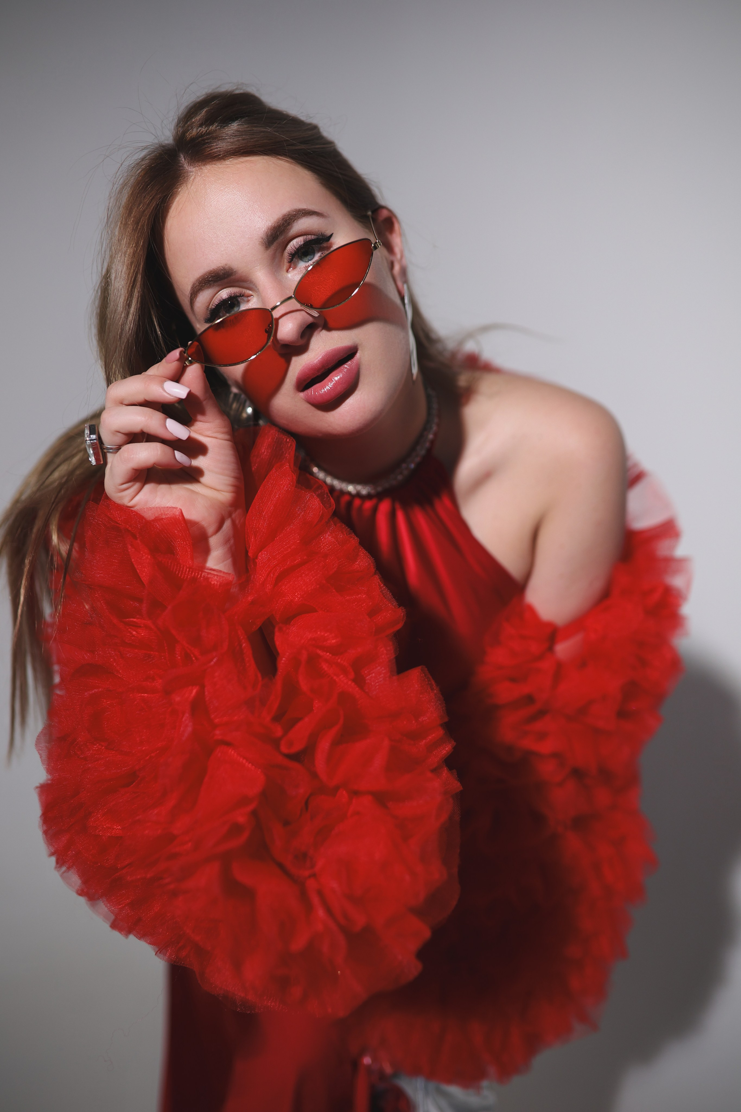 Фотосъемка для Маши в студии. Фотограф Самара Лена Мандарин