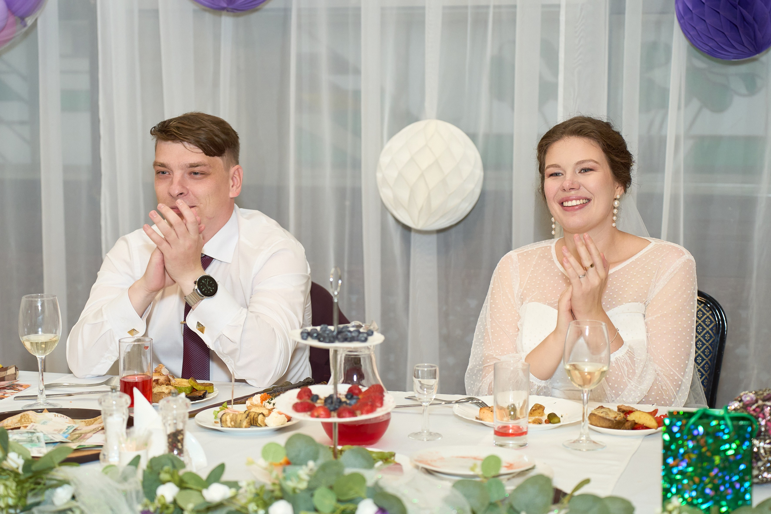 Свадебный банкет. Репортажный и портретный фотограф в Томске Ларионов Артём