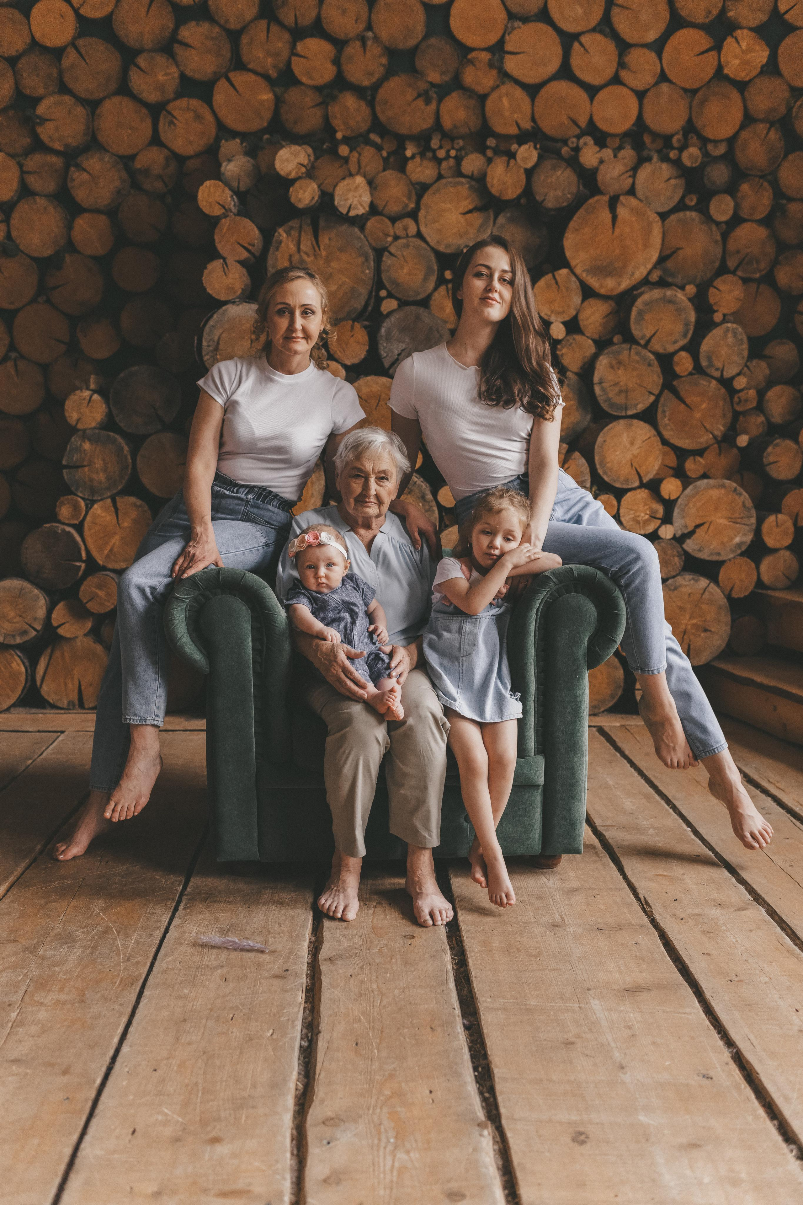 Семейная в студии. Женский и семейный фотограф в Москве Ирина Лысикова