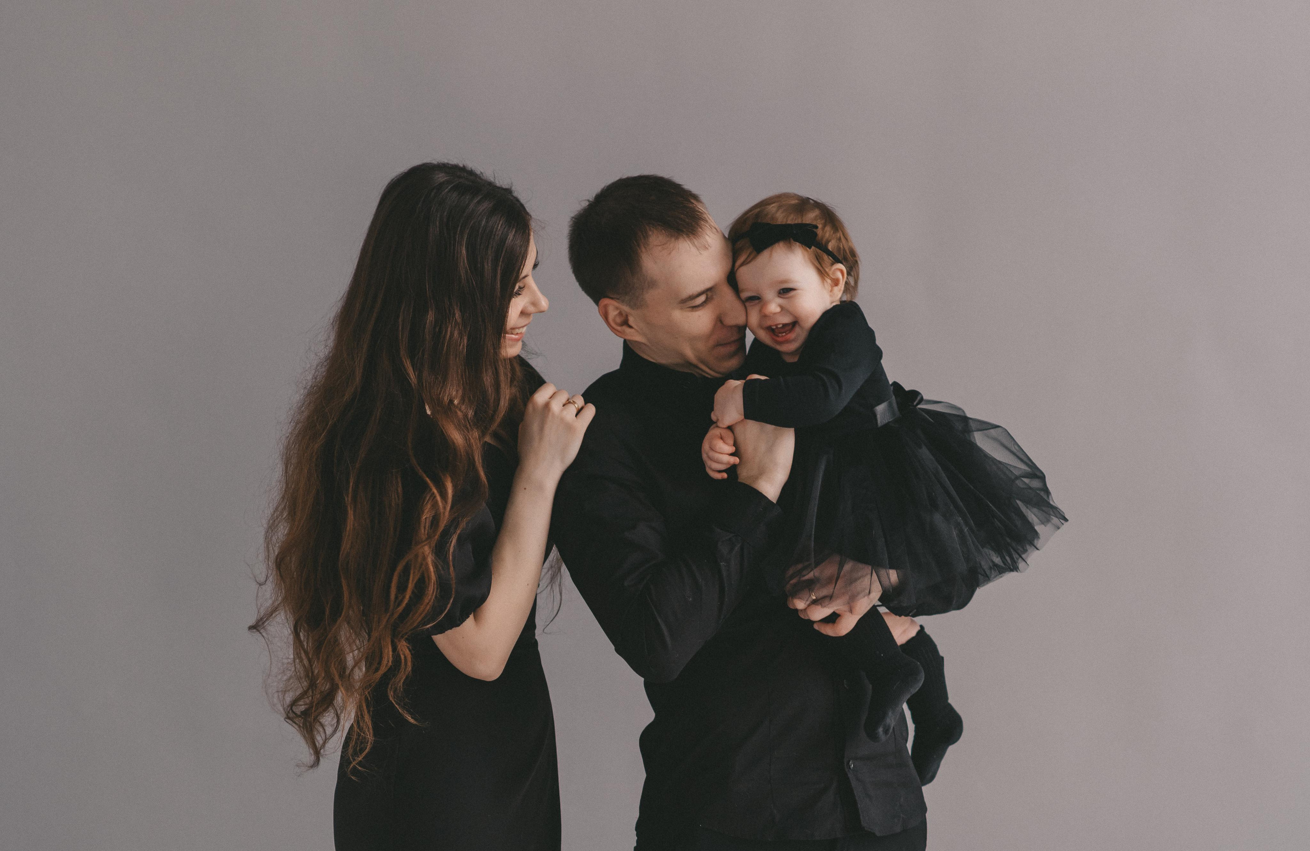 Семейная в студии. Женский и семейный фотограф в Москве Ирина Лысикова