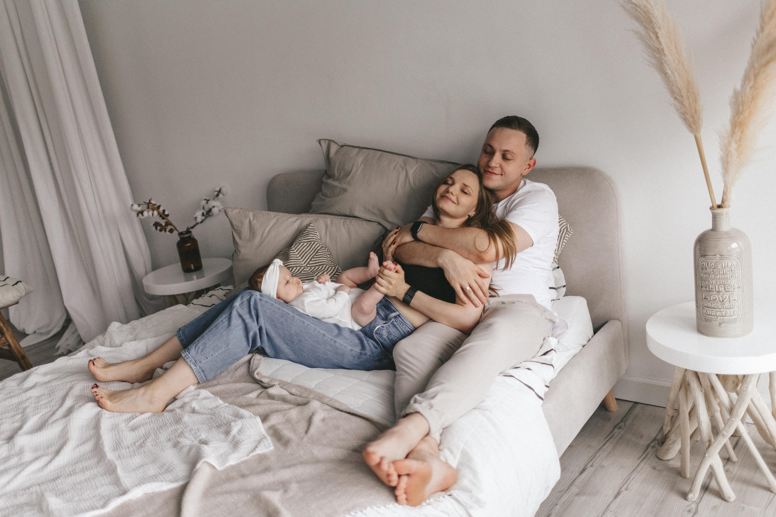 Семейная в студии. Женский и семейный фотограф в Москве Ирина Лысикова