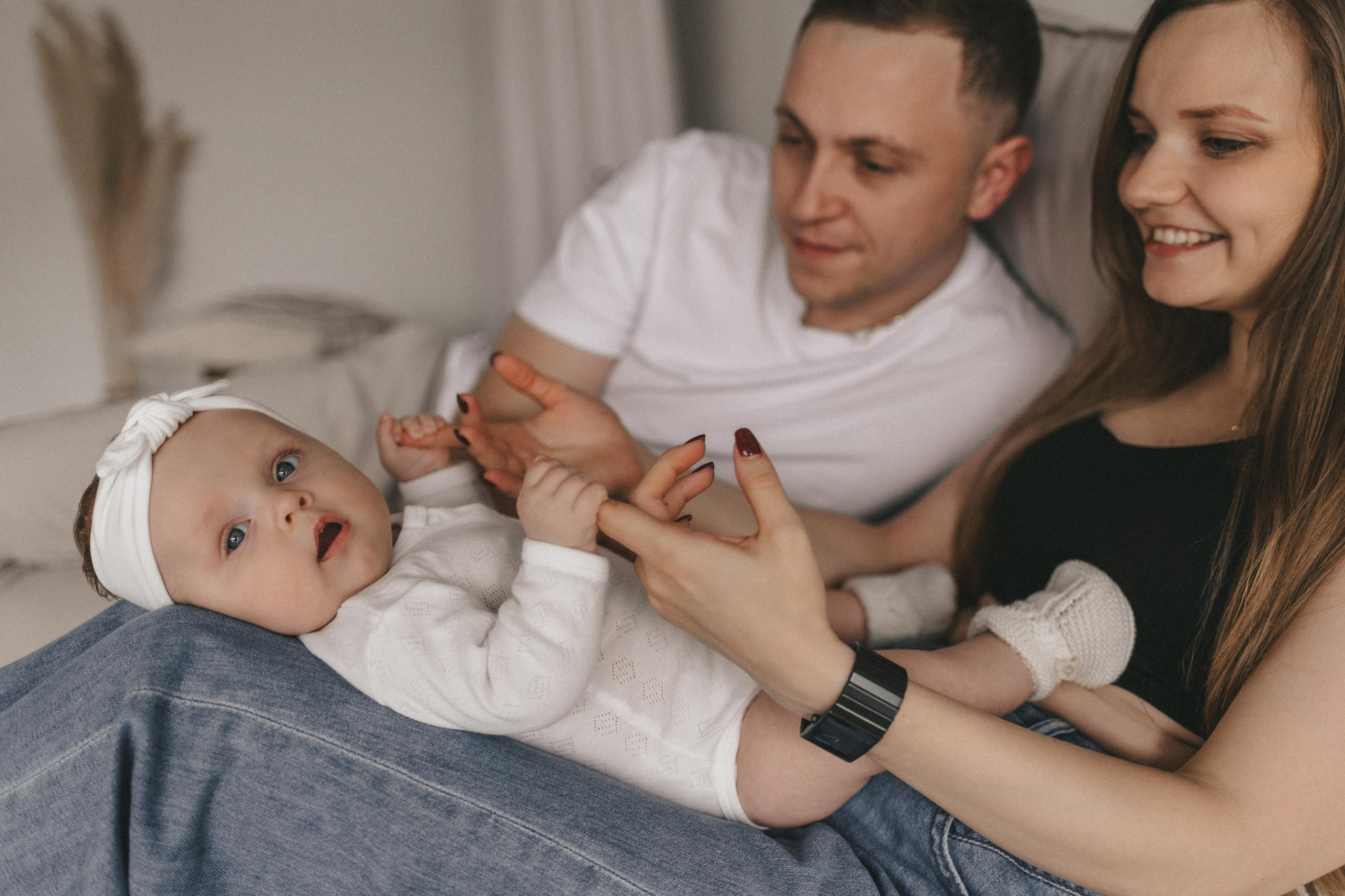 Семейная в студии. Женский и семейный фотограф в Москве Ирина Лысикова