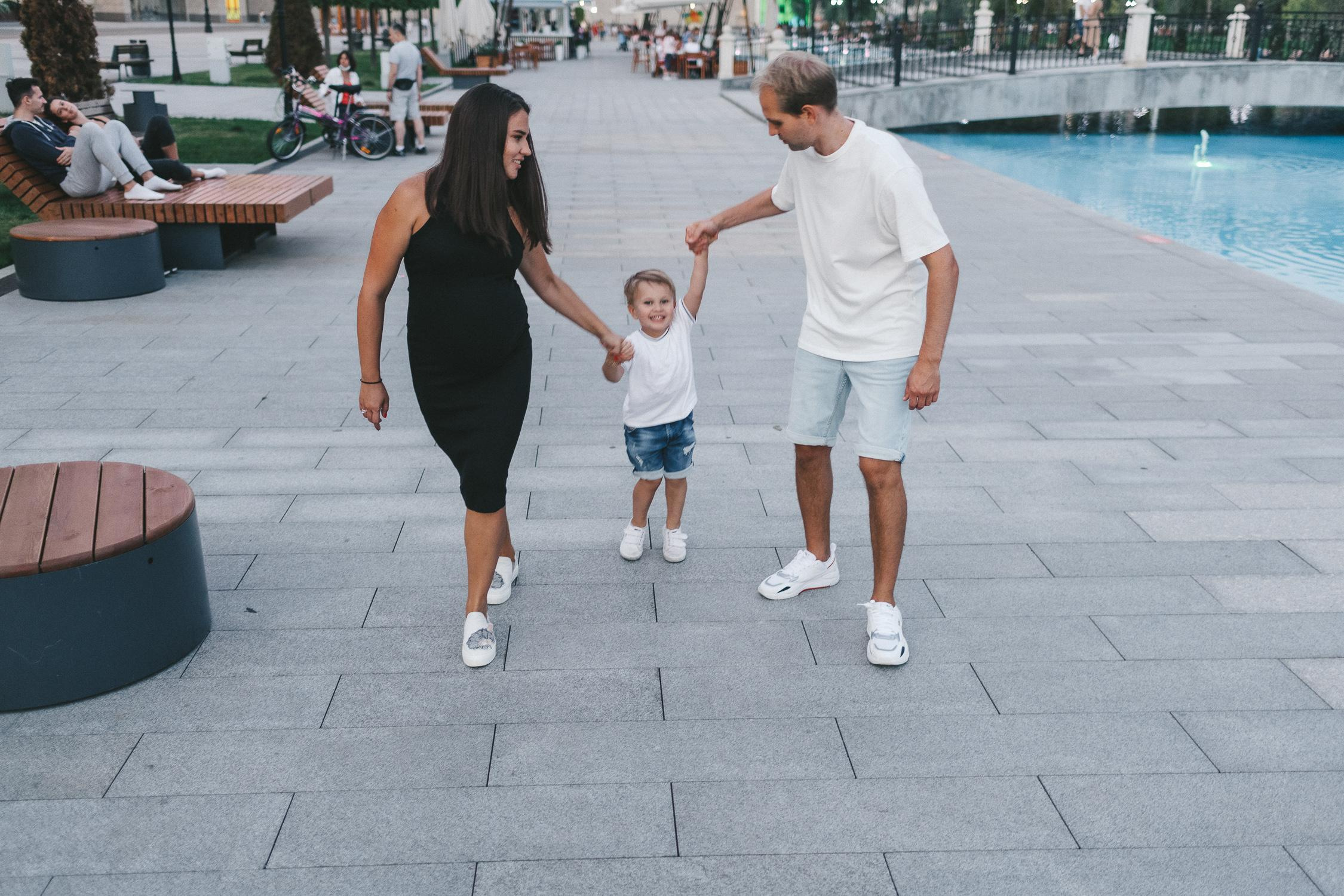 Семейная прогулка Остров Мечты. Женский и семейный фотограф в Москве Ирина Лысикова