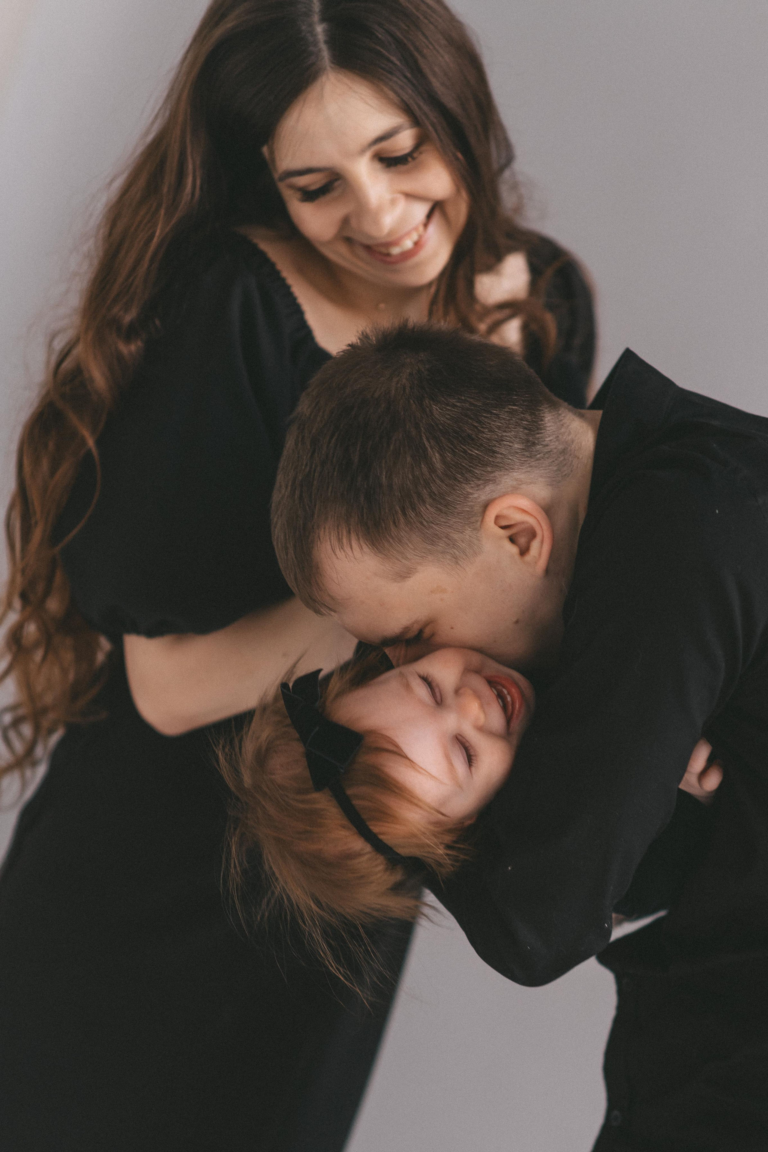 Семейная в студии. Женский и семейный фотограф в Москве Ирина Лысикова