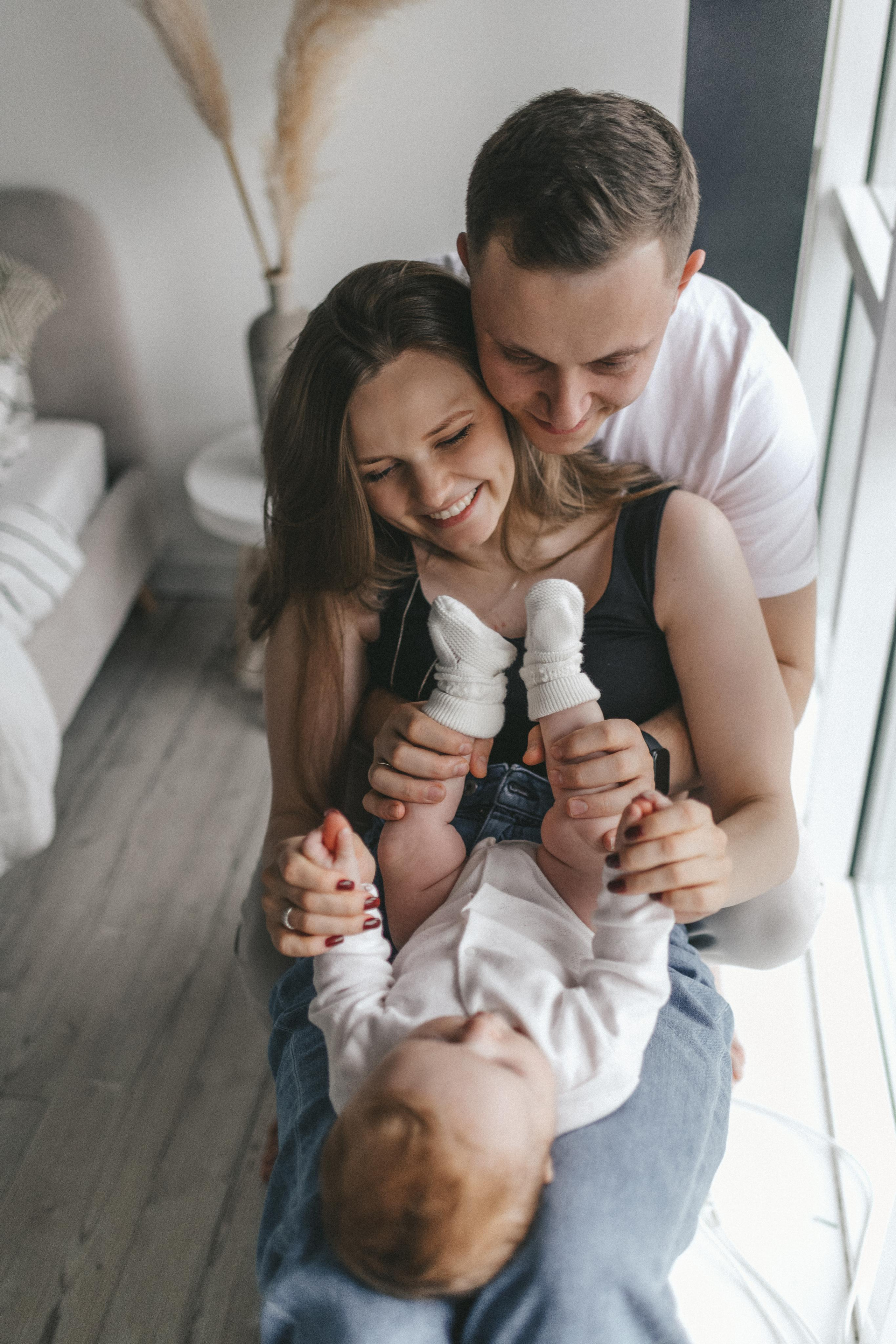 Семейная в студии. Женский и семейный фотограф в Москве Ирина Лысикова