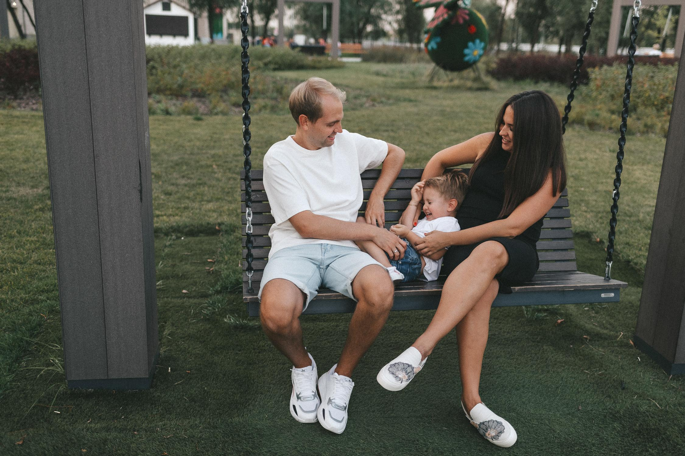 Семейная прогулка Остров Мечты. Женский и семейный фотограф в Москве Ирина Лысикова