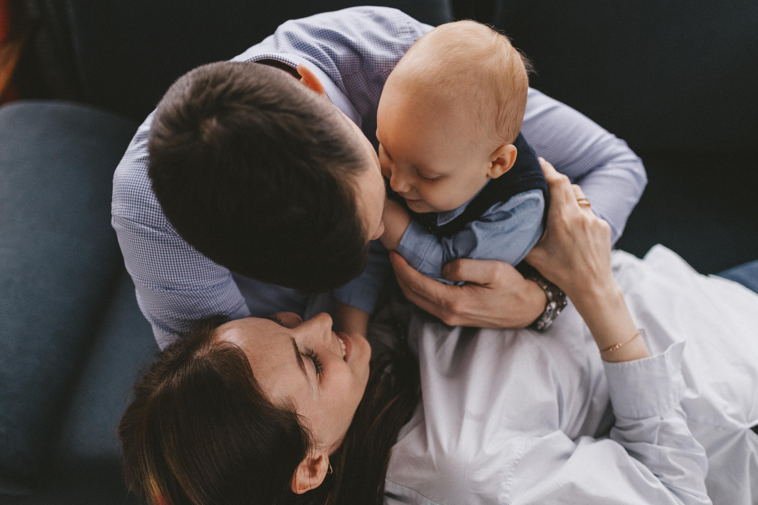 Семейная в студии. Женский и семейный фотограф в Москве Ирина Лысикова
