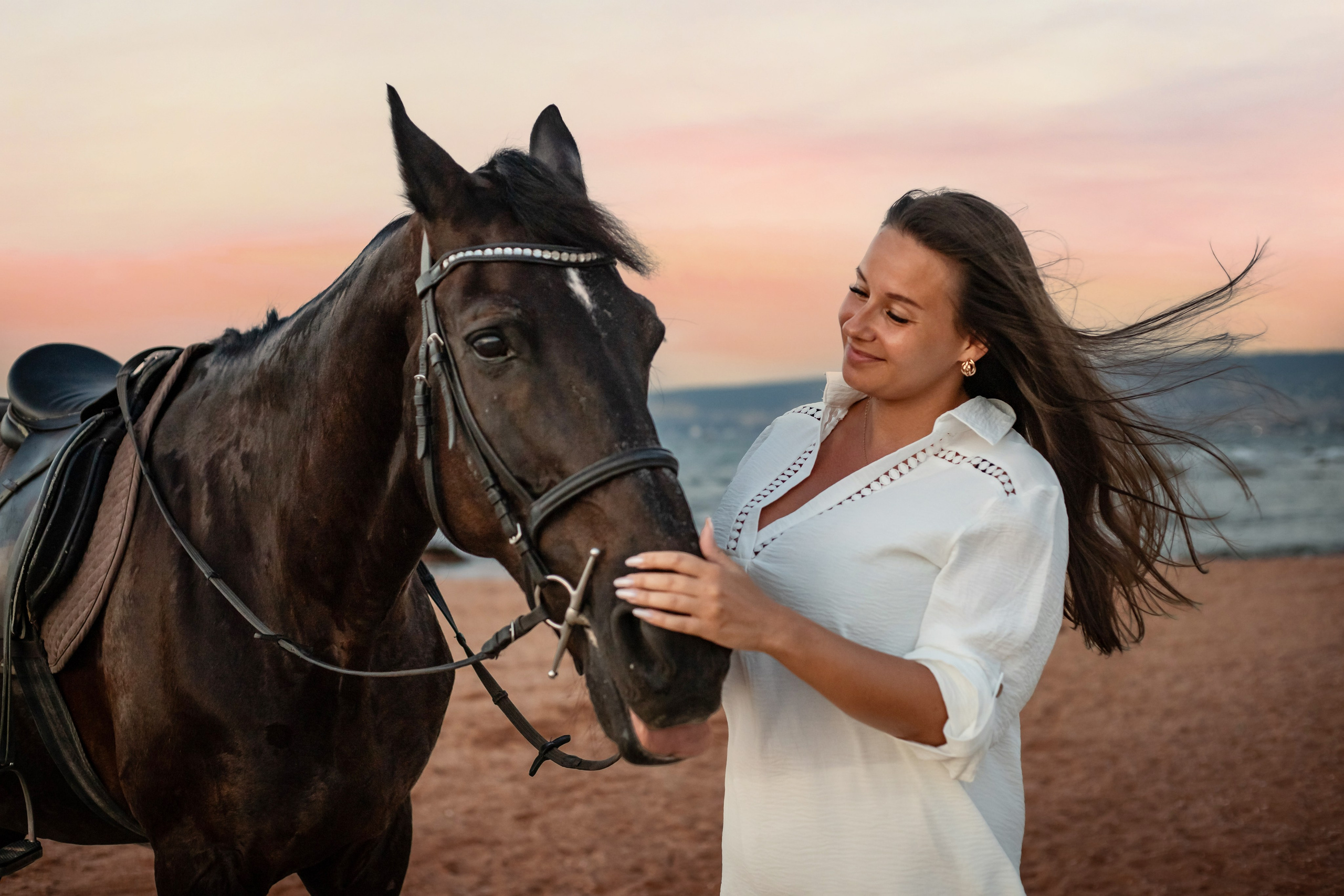Фотосессия на море с лошадью. Фотограф в Феодосии Наталья Булгакова