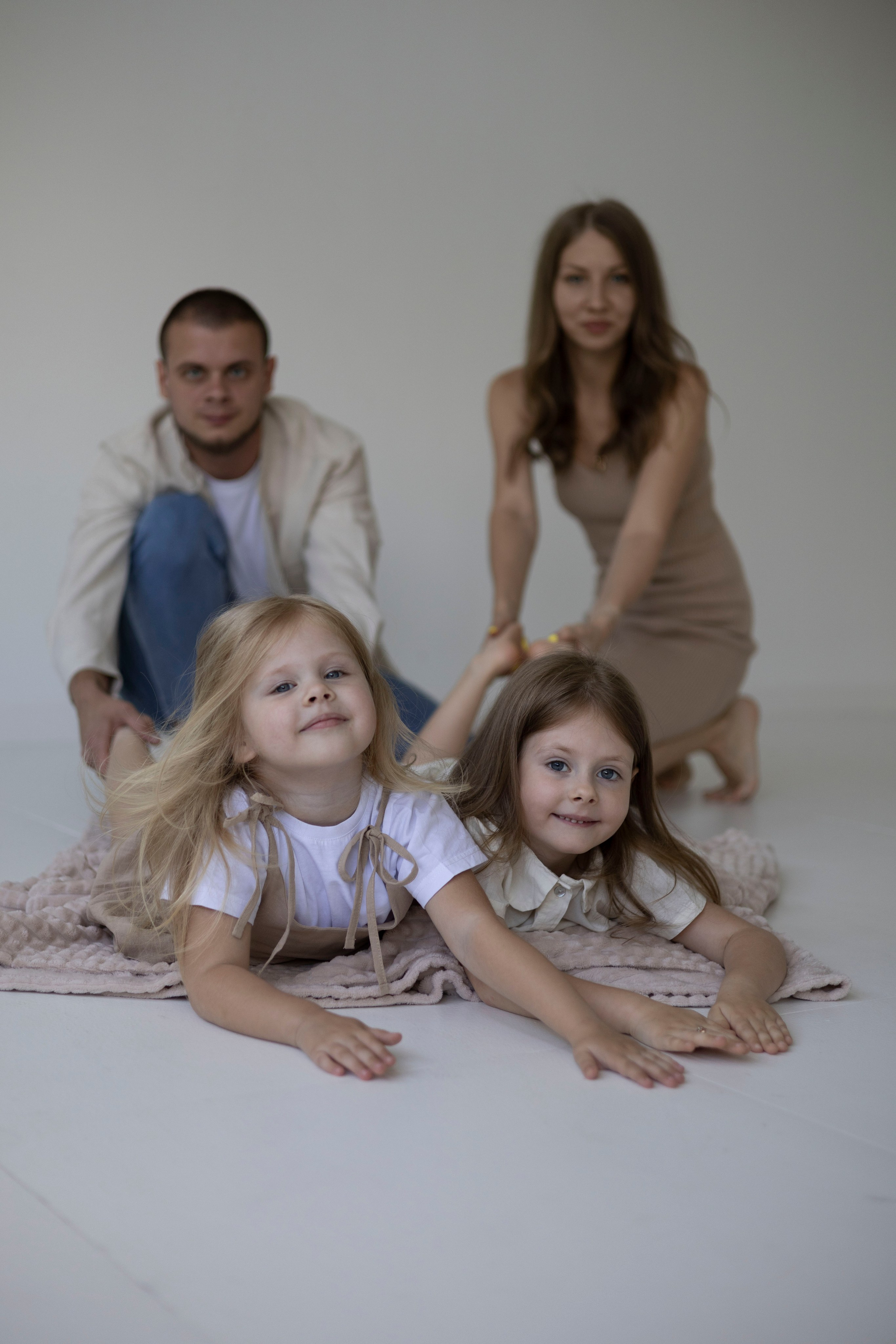 Вика, Дима, Кира и Ника. Семейный и детский фотограф в Москве Анастасия Мурга