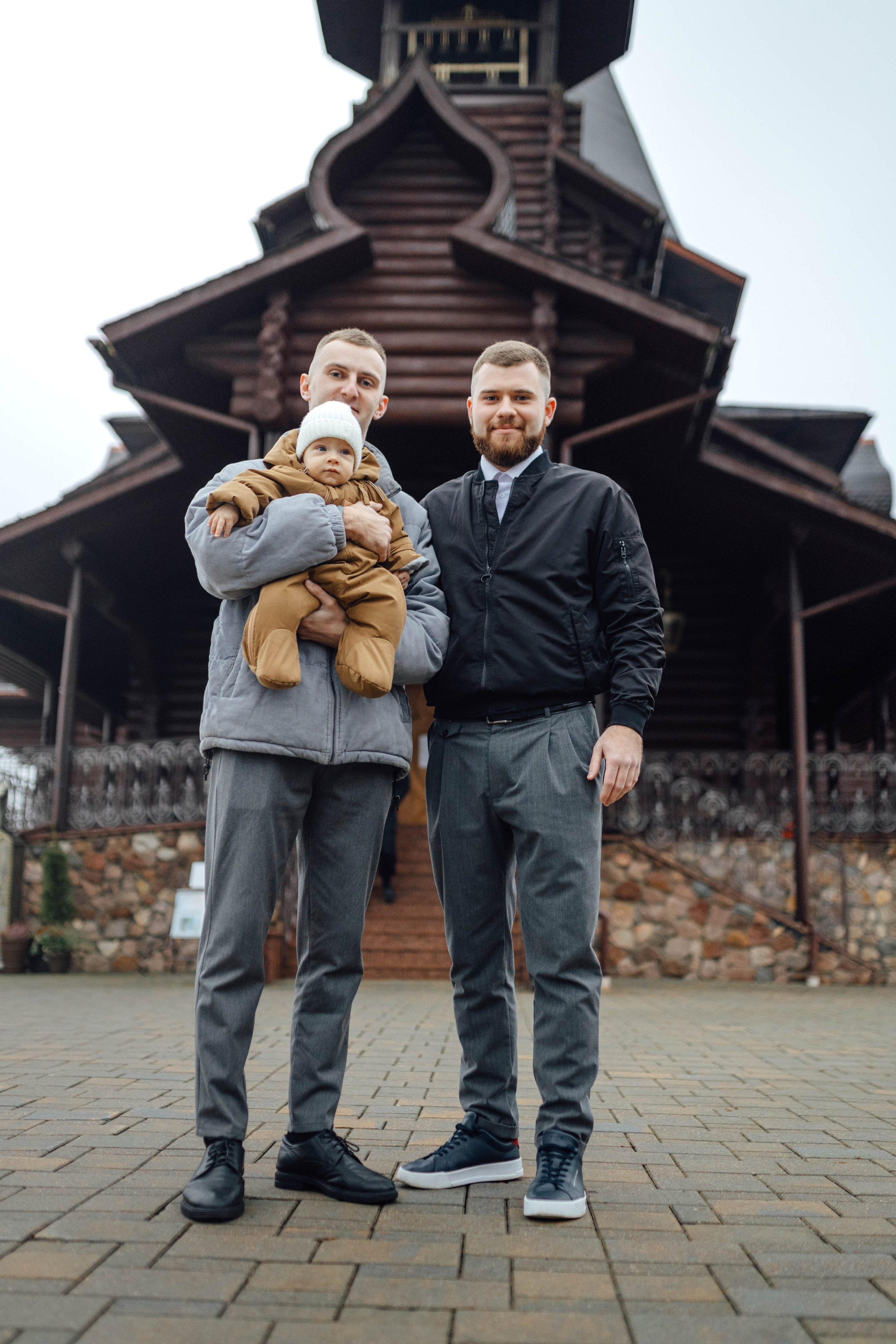 Крещение Демида, храм Святой Троицы, декабрь 2025