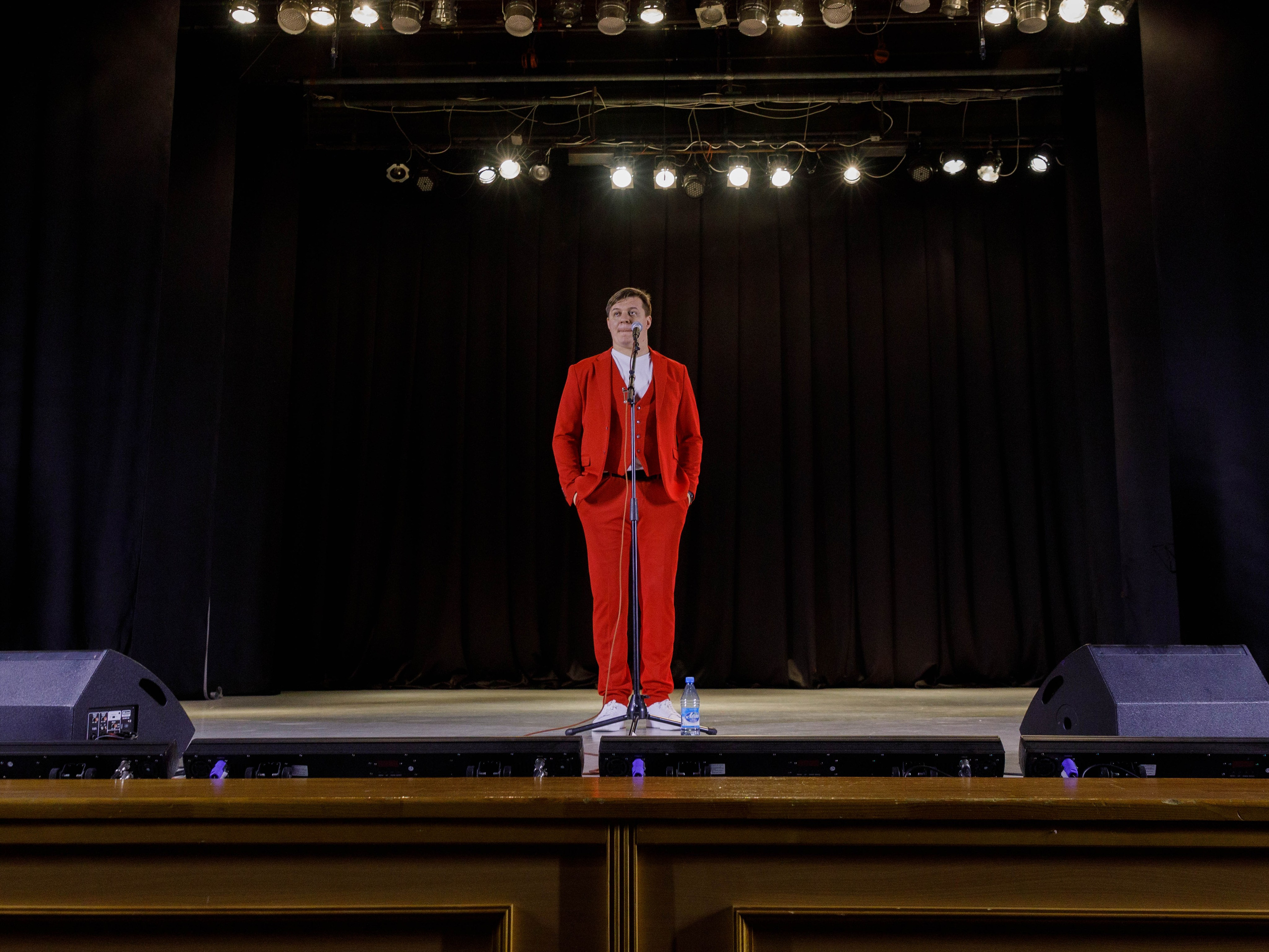 Поэтический вечер Дмитрия Кравченко. Репортажный фотограф в Новосибирске Алена Помазунова