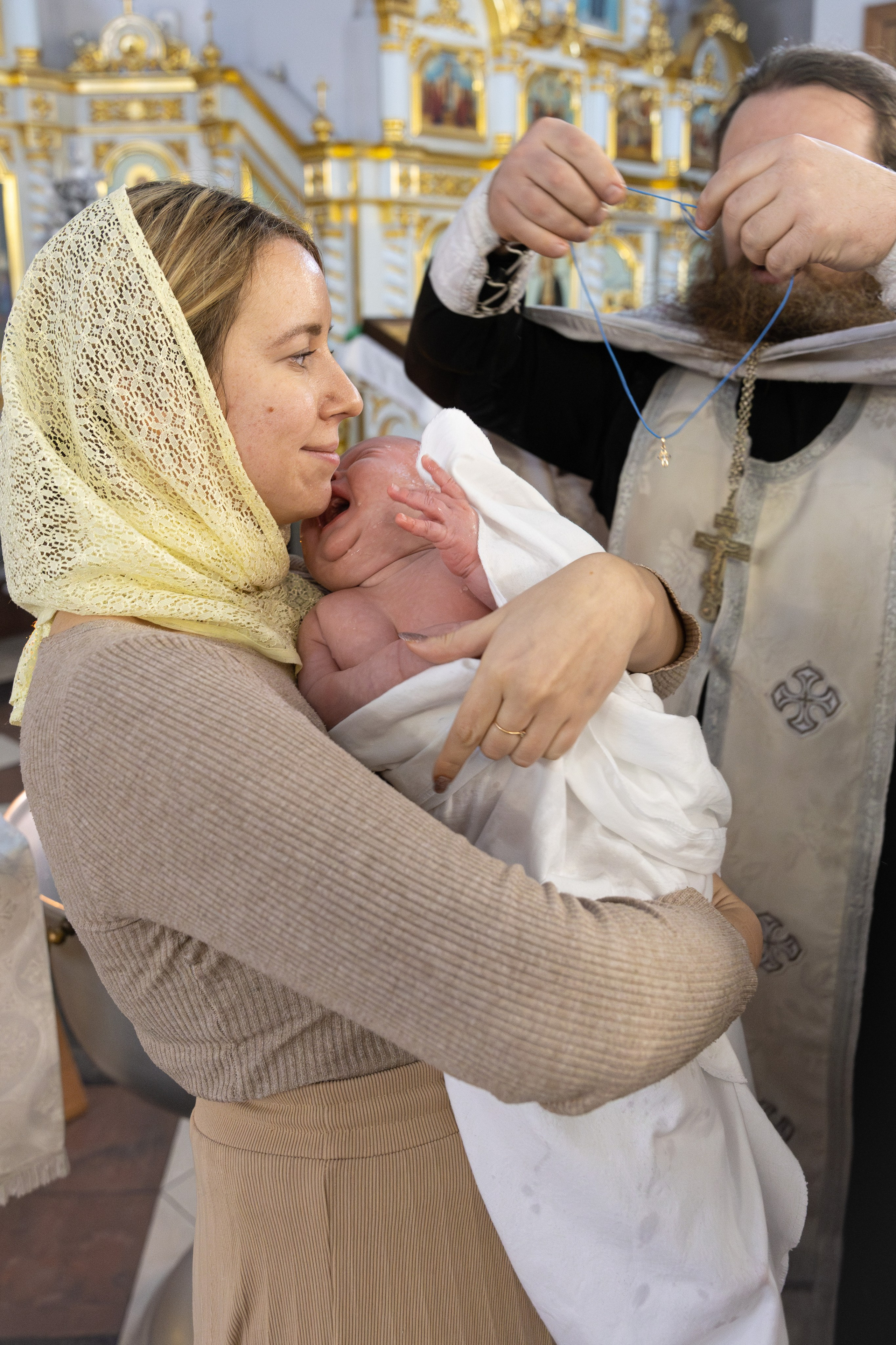 Таинство Крещения. Фотограф в Новосибирске Алена Скокова