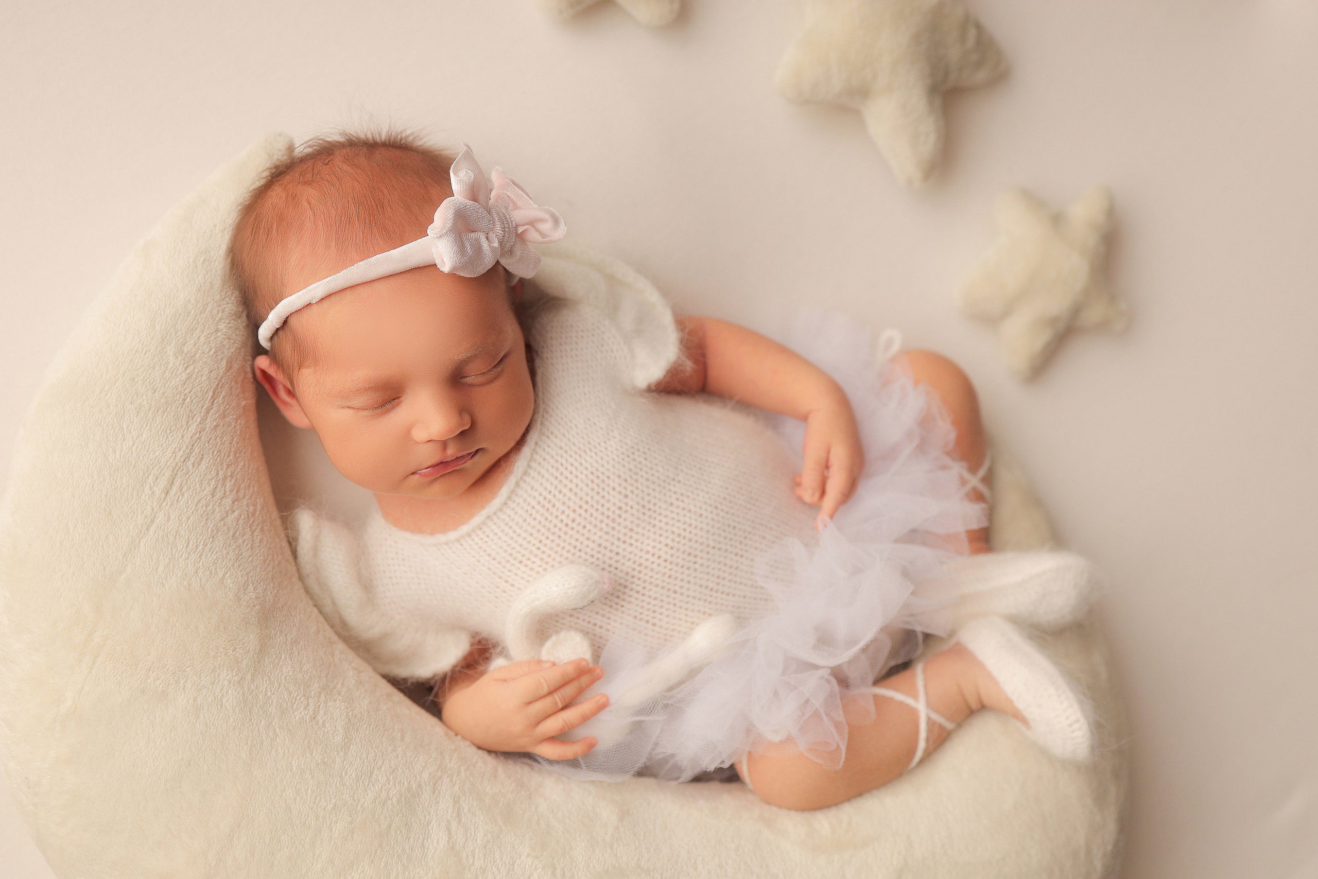 Мирослава, 18 дней (Пакет 0 «Бэйби-мини»). Фотограф новорожденных в Новокузнецке Анна Горошникова
