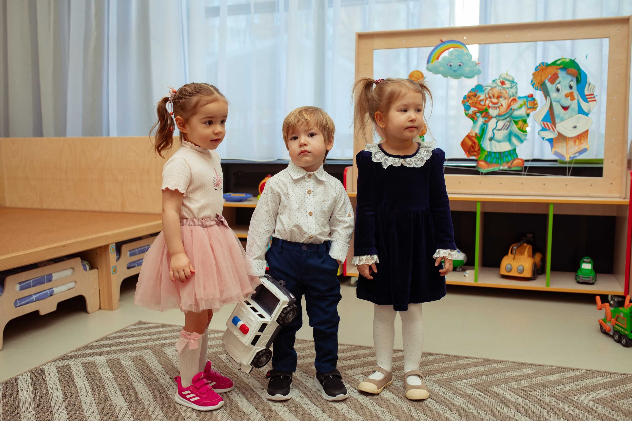 Праздник весны в детском саду. Семейный и детский фотограф в Москве Дорогова Екатерина