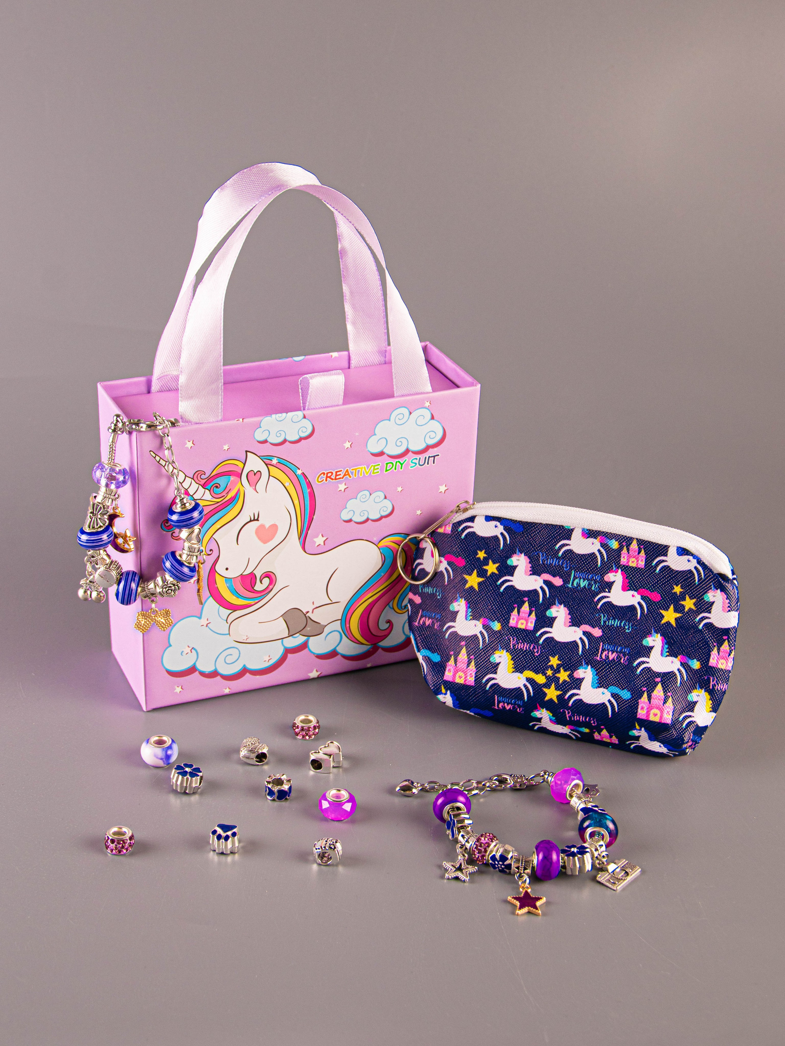 Набор по созданию браслетов (фиолетовый). «Матрица»