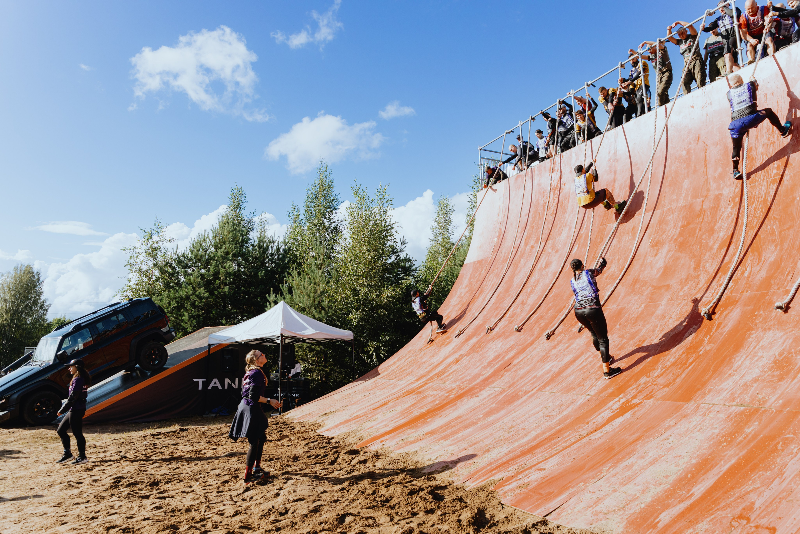 TANK на «Гонке Героев». Фотограф в Москве и Санкт-Петербурге Дарина