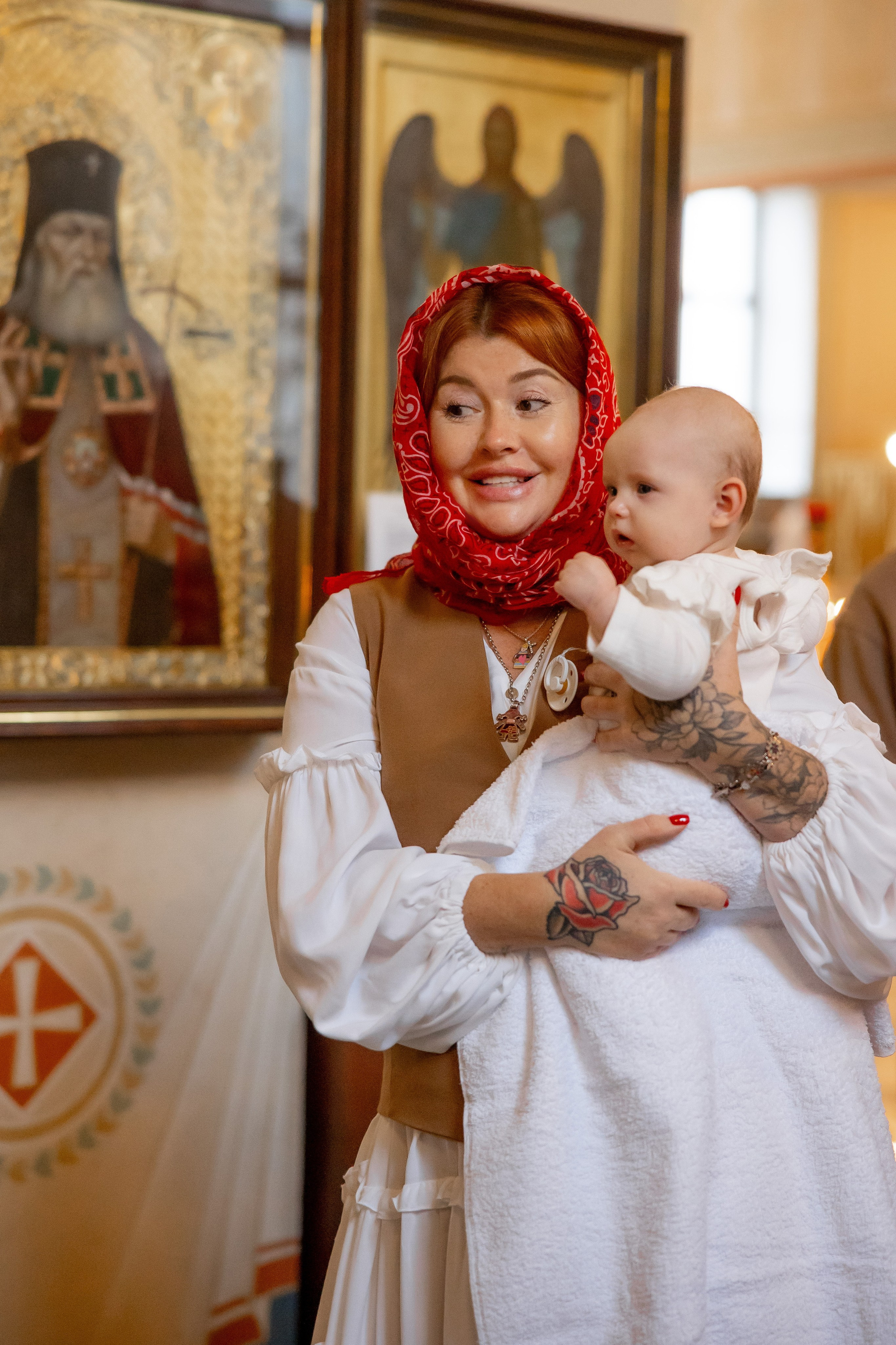 Таинство Крещения. Семейный фотограф в Москве