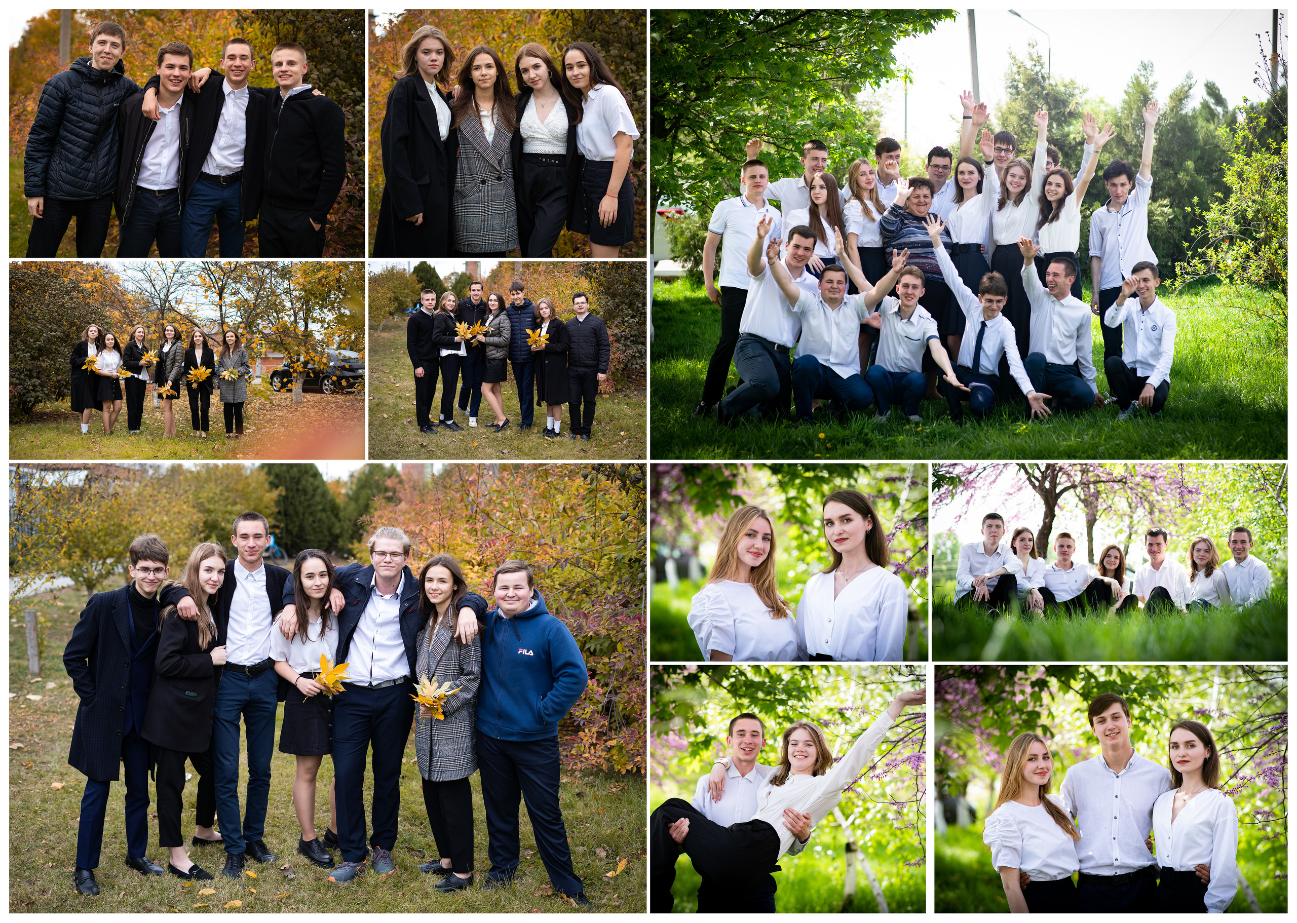 Фотокнига 5 разворотов (10 страниц). Выпускные альбомы Edi ART