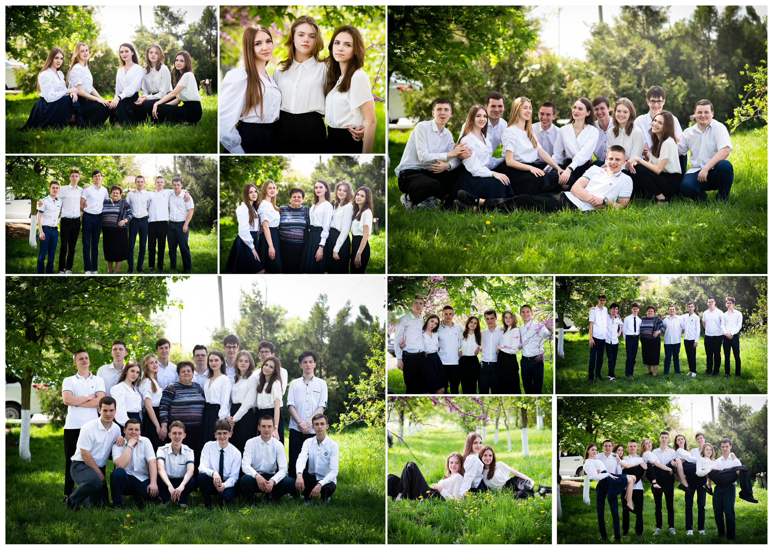 Фотокнига 5 разворотов (10 страниц). Выпускные альбомы Edi ART