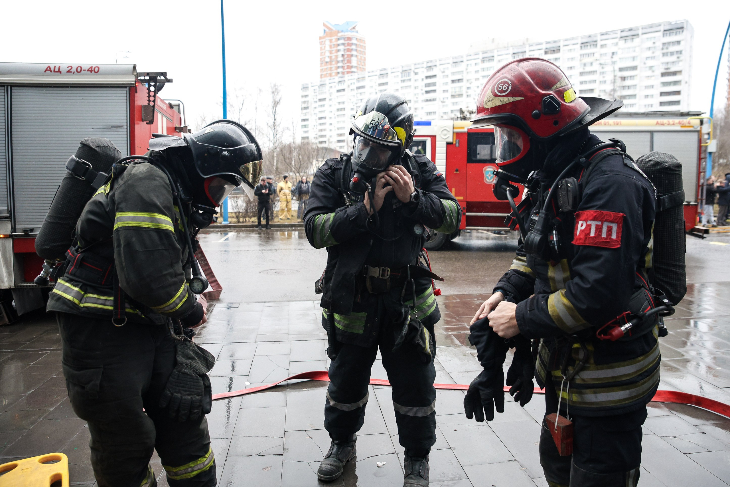 Тренировка МЧС. Фотограф Иван Косарев
