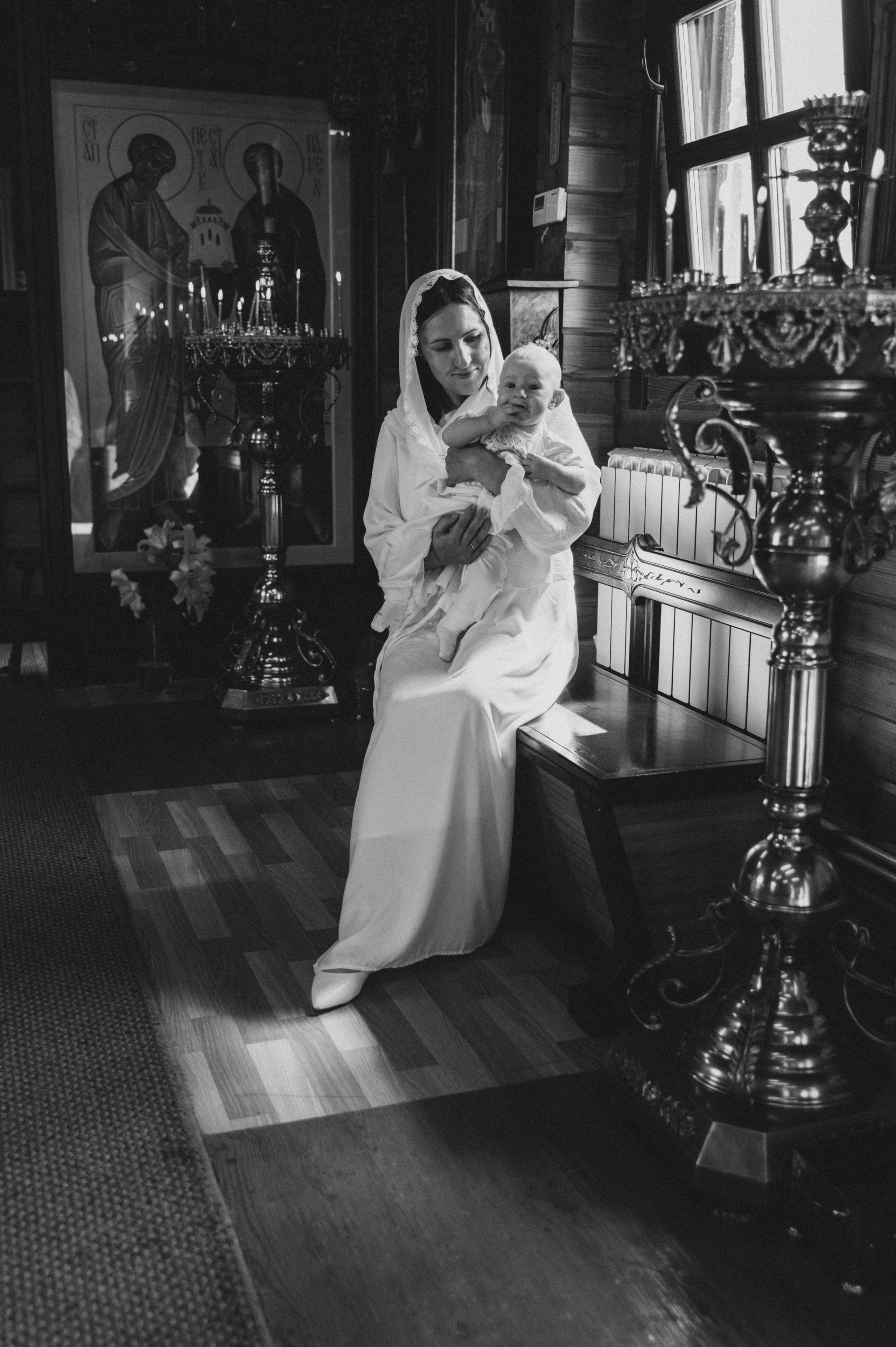 Крещение Марка (ХРАМ СВЯТИТЕЛЯ НИКОЛАЯ ЯПОНСКОГО). Семейный фотограф в Минске Дарья Дреко