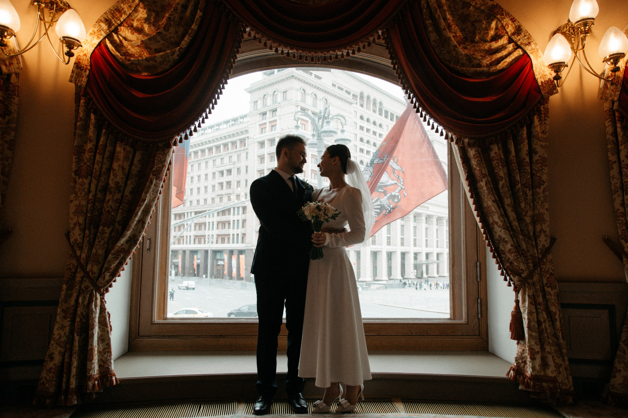 Оля и Юра. Свадебный фотограф в Москве Озерова Анастасия