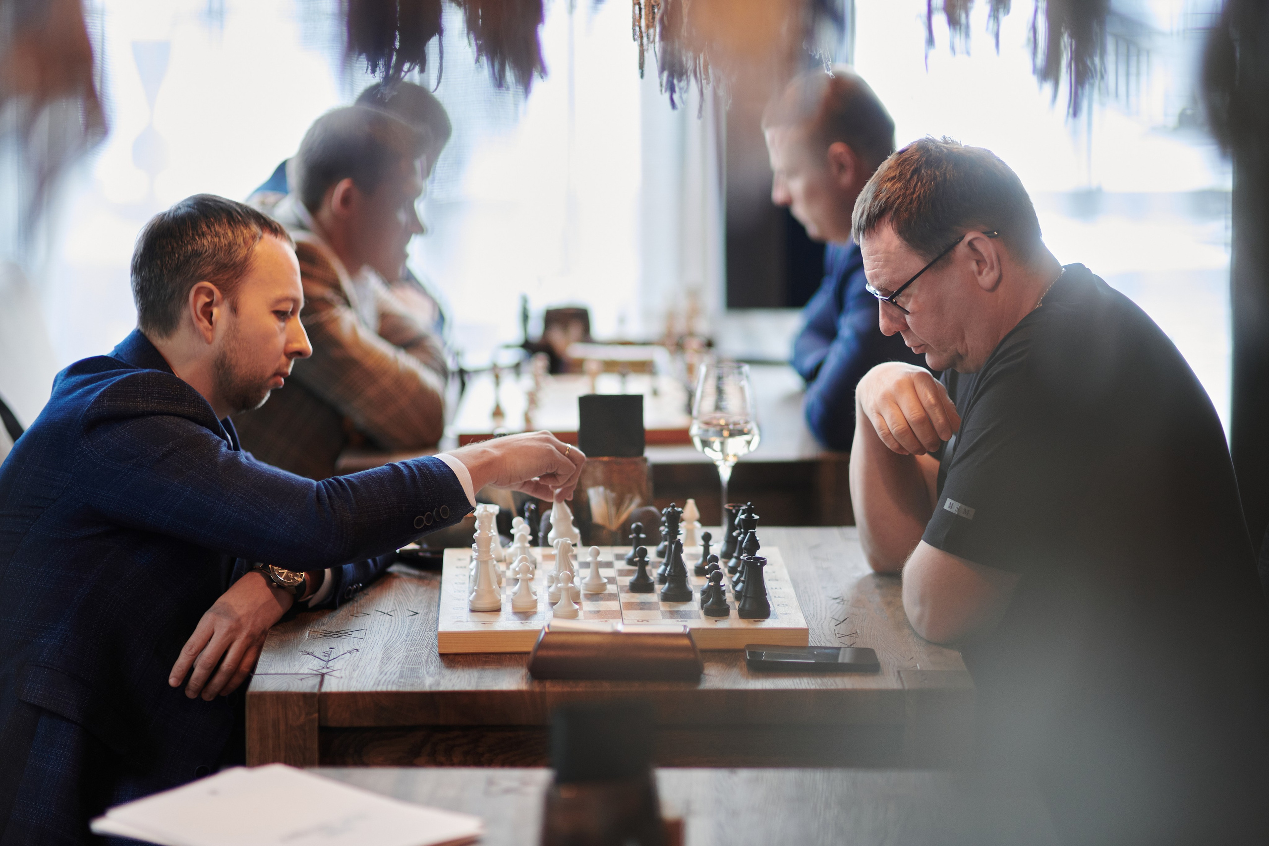 «Деловые шахматы». Фотограф Роман Арыкин Екатеринбург
