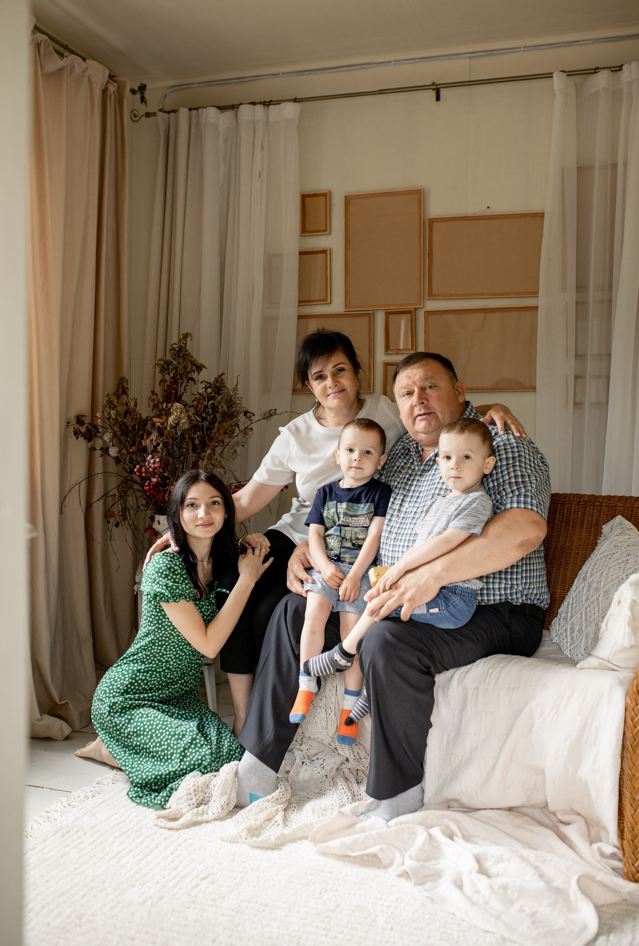 Семейная фотосессия на даче. Фотограф в Железнодорожном и Балашихе