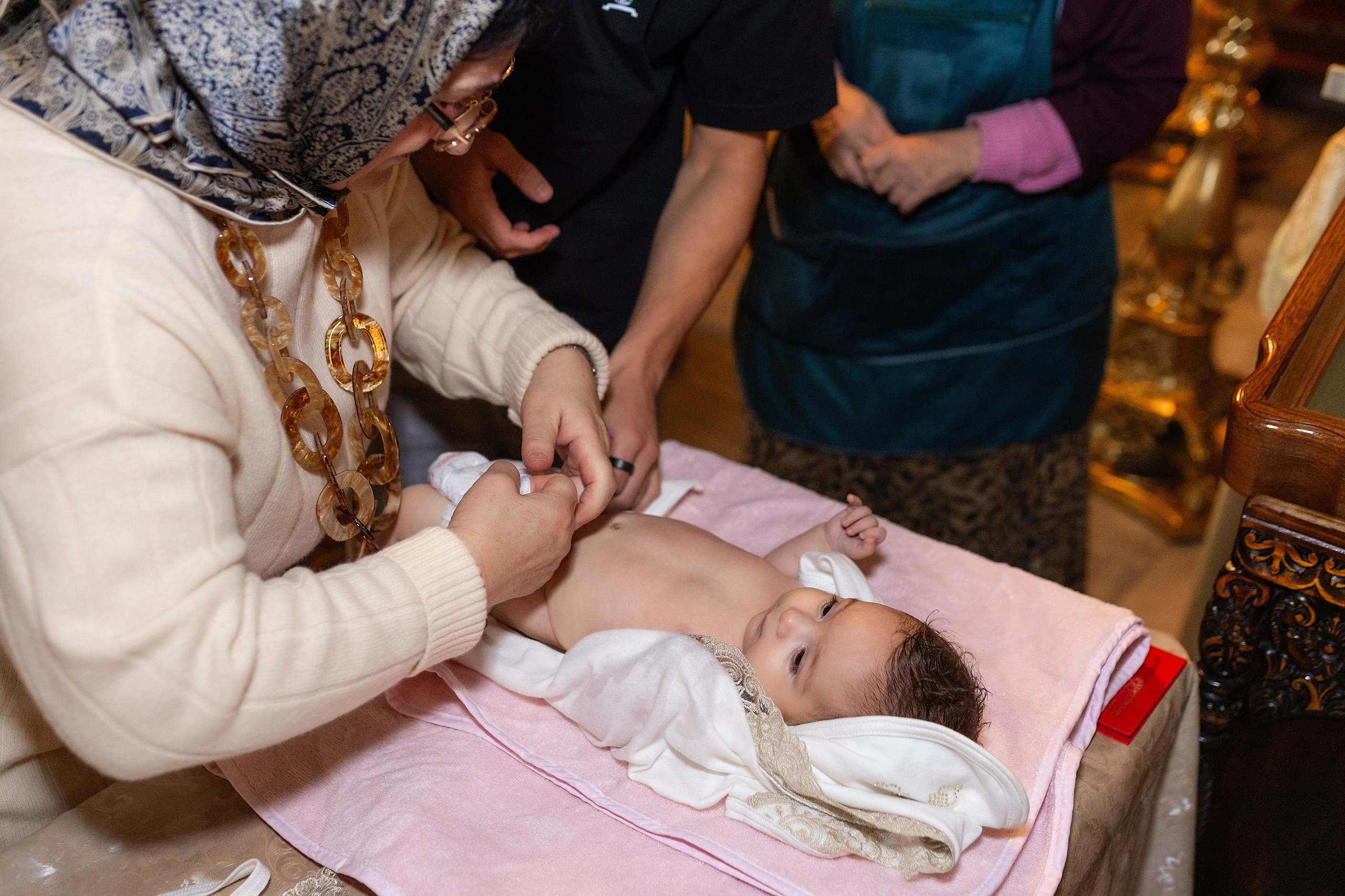 Таинство крещения Лилии. Фотограф в Железнодорожном и Балашихе