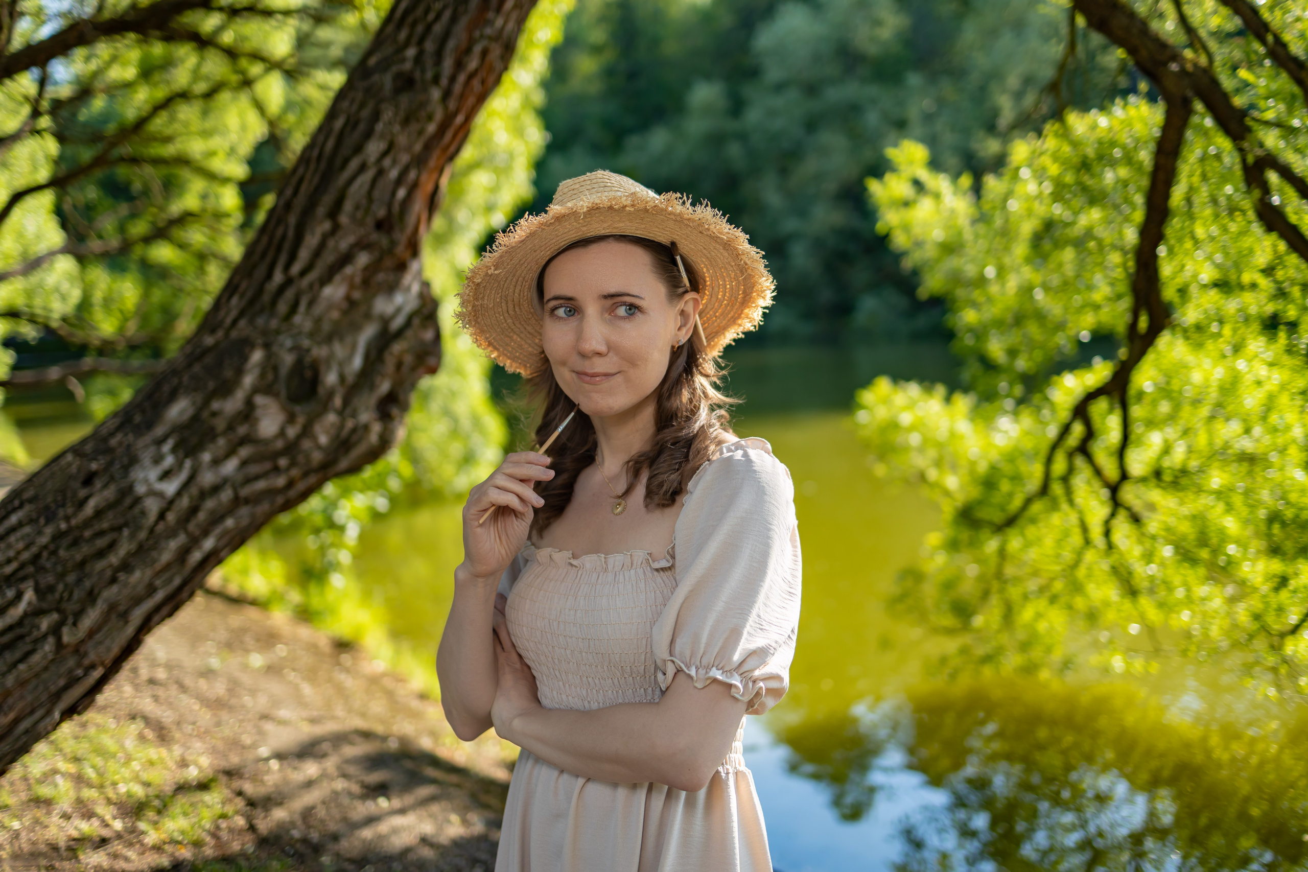 Фотосессия в стиле «Художница». Репортажный, семейный и студийный фотограф в Москве Демин Алексей