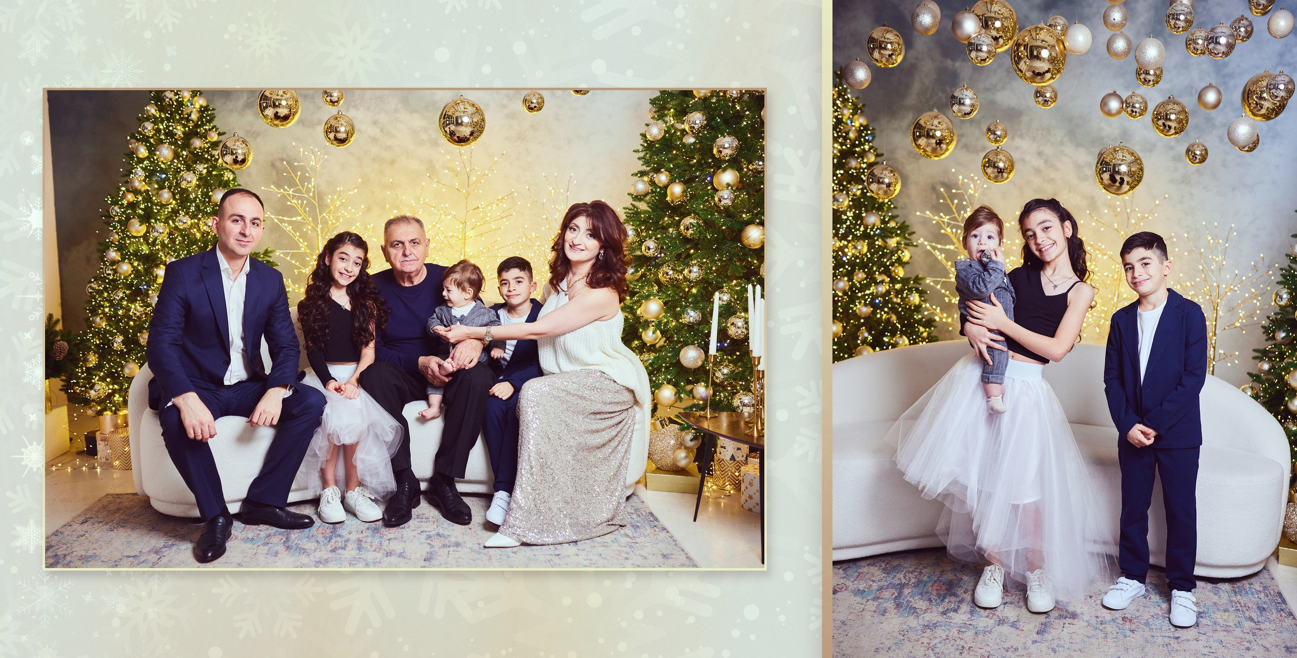 Красивая семья с тремя детками. Фотохудожник Наталия Кирсанова