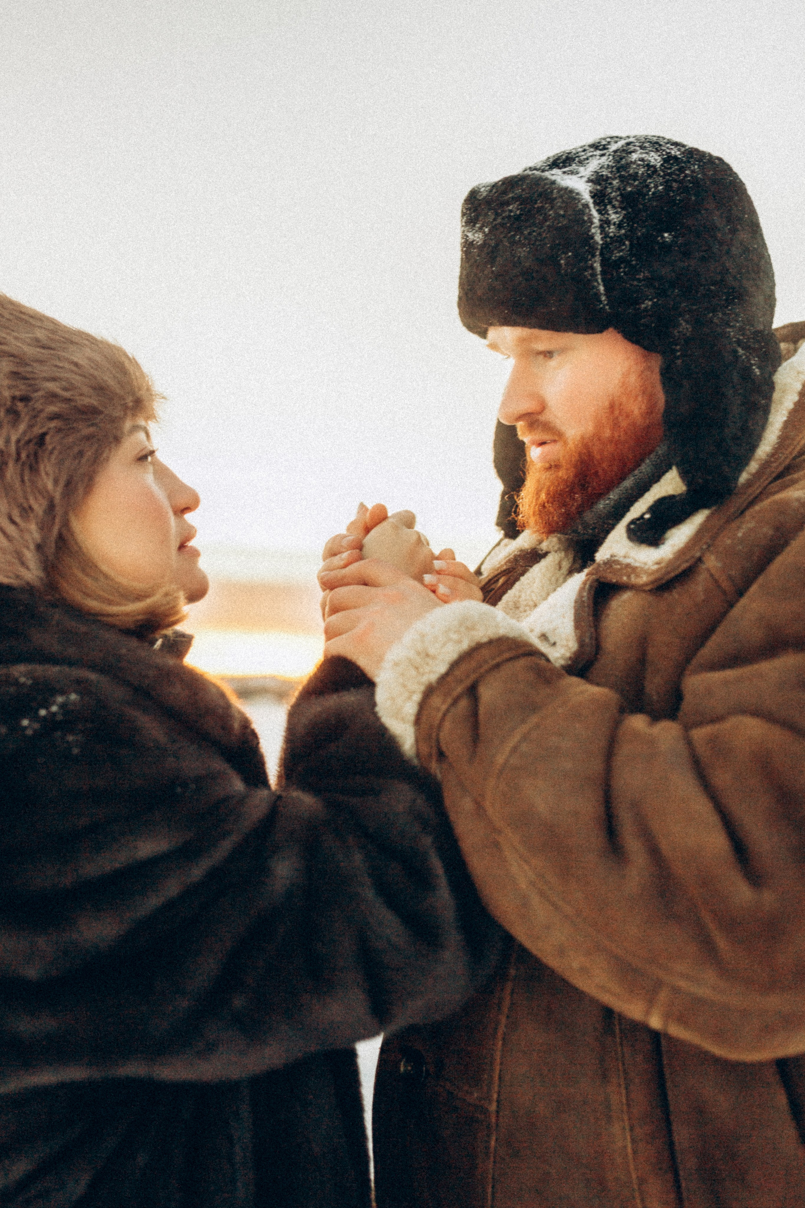 LoveStory зимняя. Фотограф Санкт-Петербург Князева Елизавета