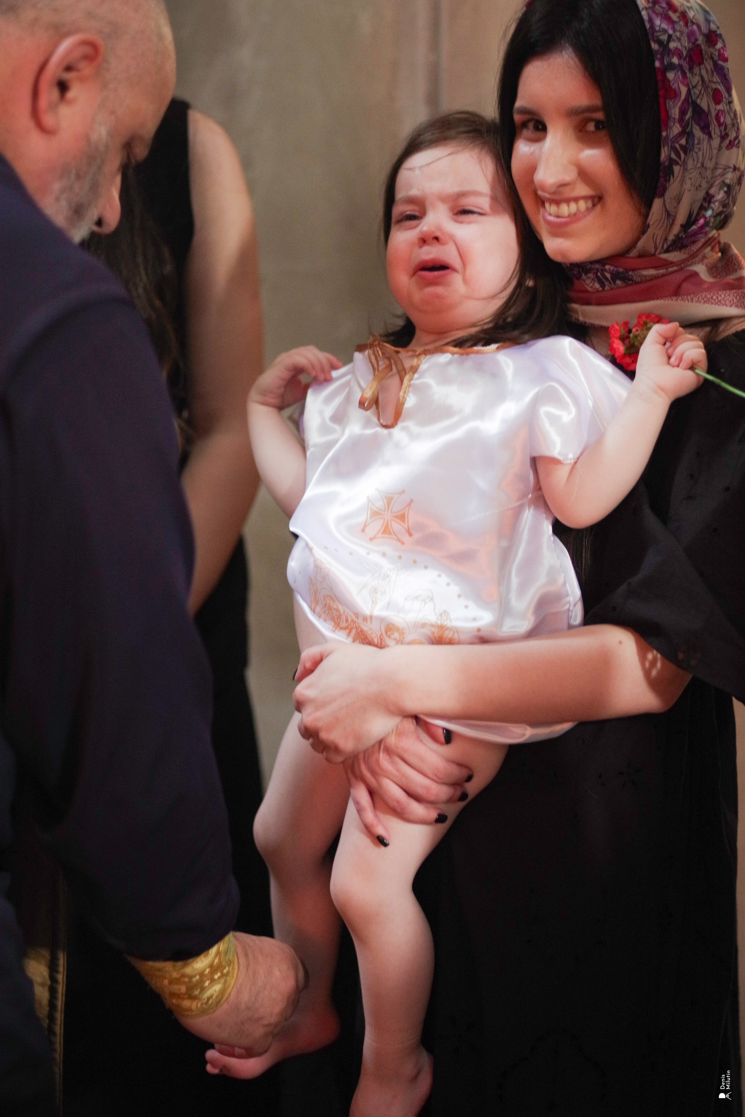 Крещение Сенаки. Портретный фотограф Денис Милютин