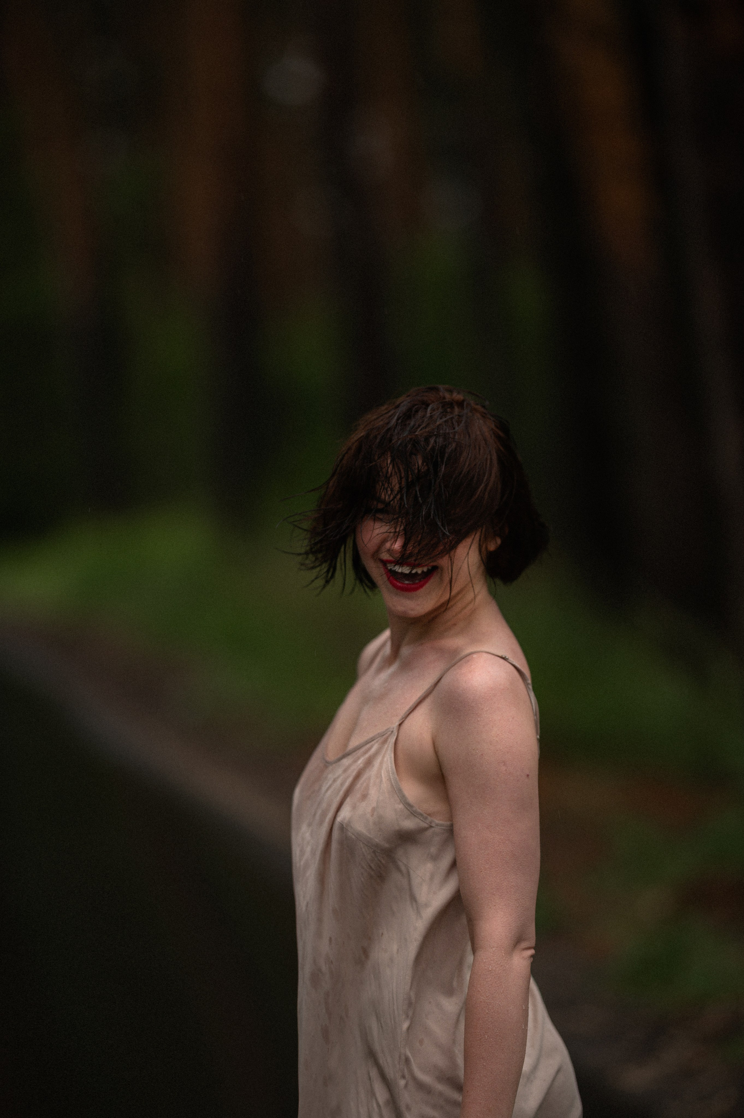 Съемка под дождем. Кристина. Семейный и детский фотограф в Шатках и Арзамасе Александра Магомедова