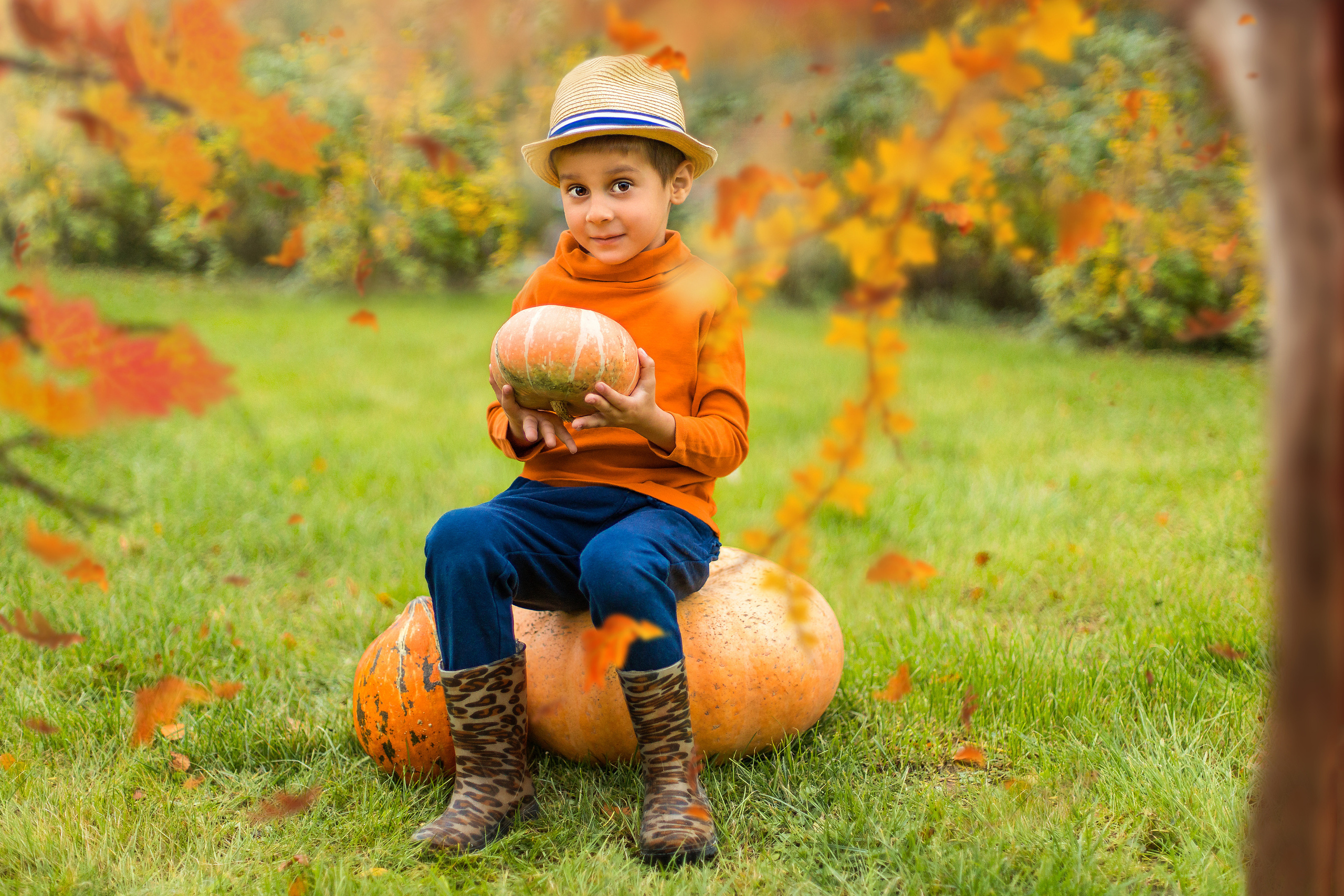 Осень. Детский и семейный фотограф Калугина Марина | Москва и МО
