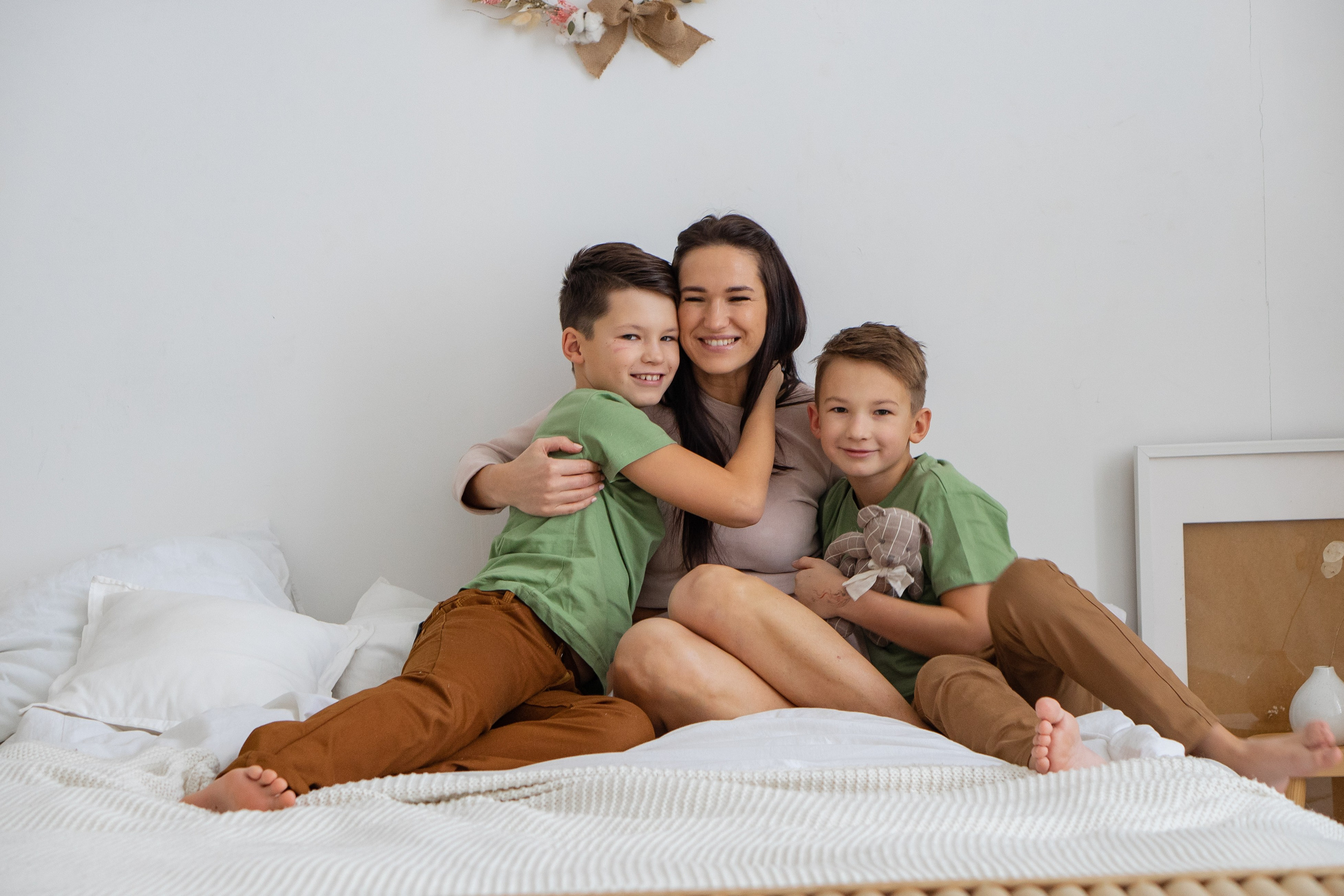 Семья Н. в фотостудии. Фотограф Ольга Игорева