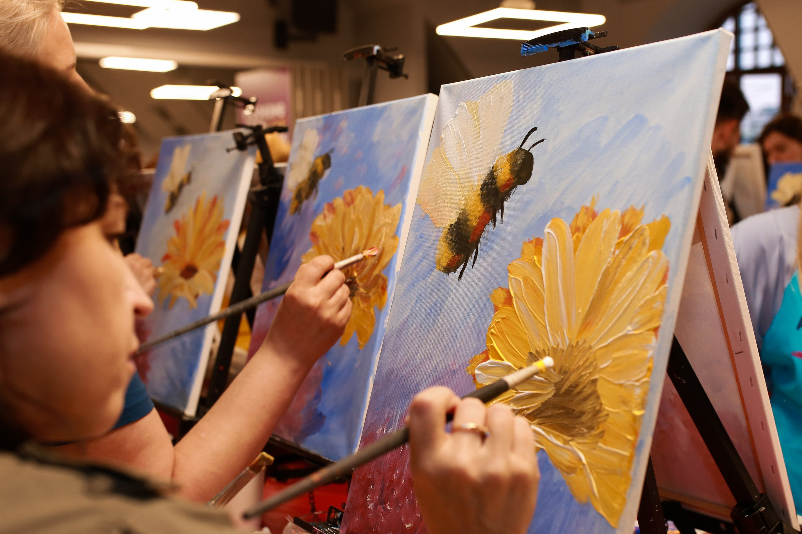 Арт-созыв для сотрудников «Газпром». Репортажный и портретный фотограф Полина Ершова