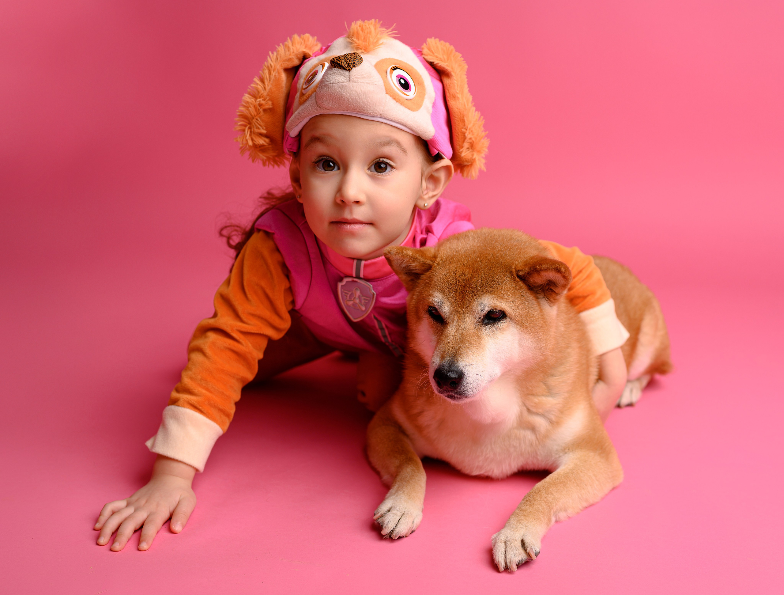 Дети и собачки. Семейный, детский фотограф в Москве Дегтярева Анастасия