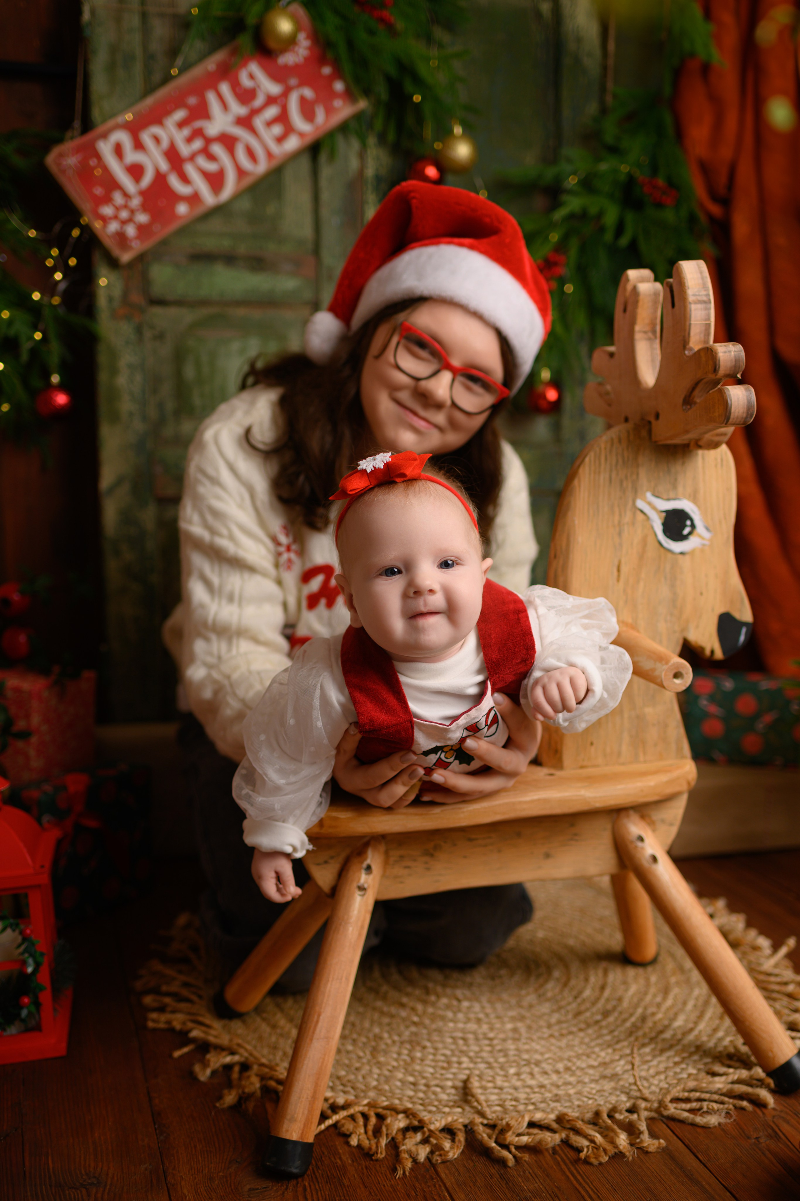 Фотопроект Новый год. Семейный, детский фотограф в Москве Дегтярева Анастасия