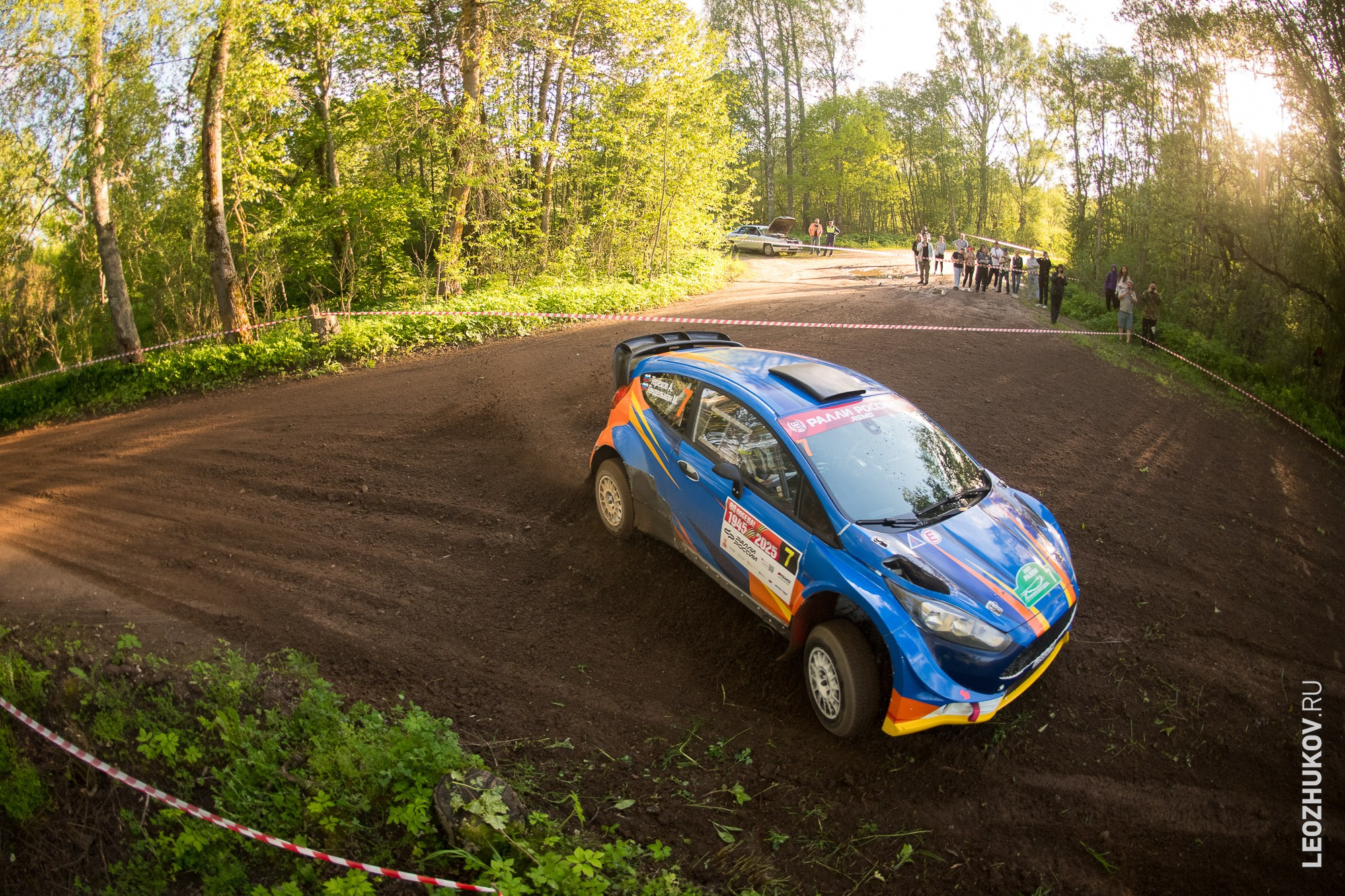 Rally Pushkinskie gory 2025. Sports photographer Leonid Zhukov