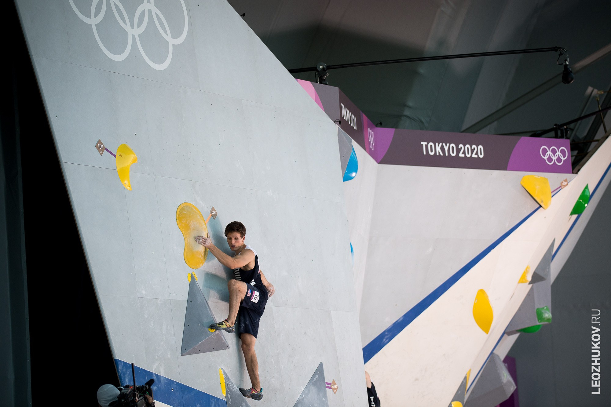 Tokyo-2020 Olympic games. Sports photographer Leonid Zhukov