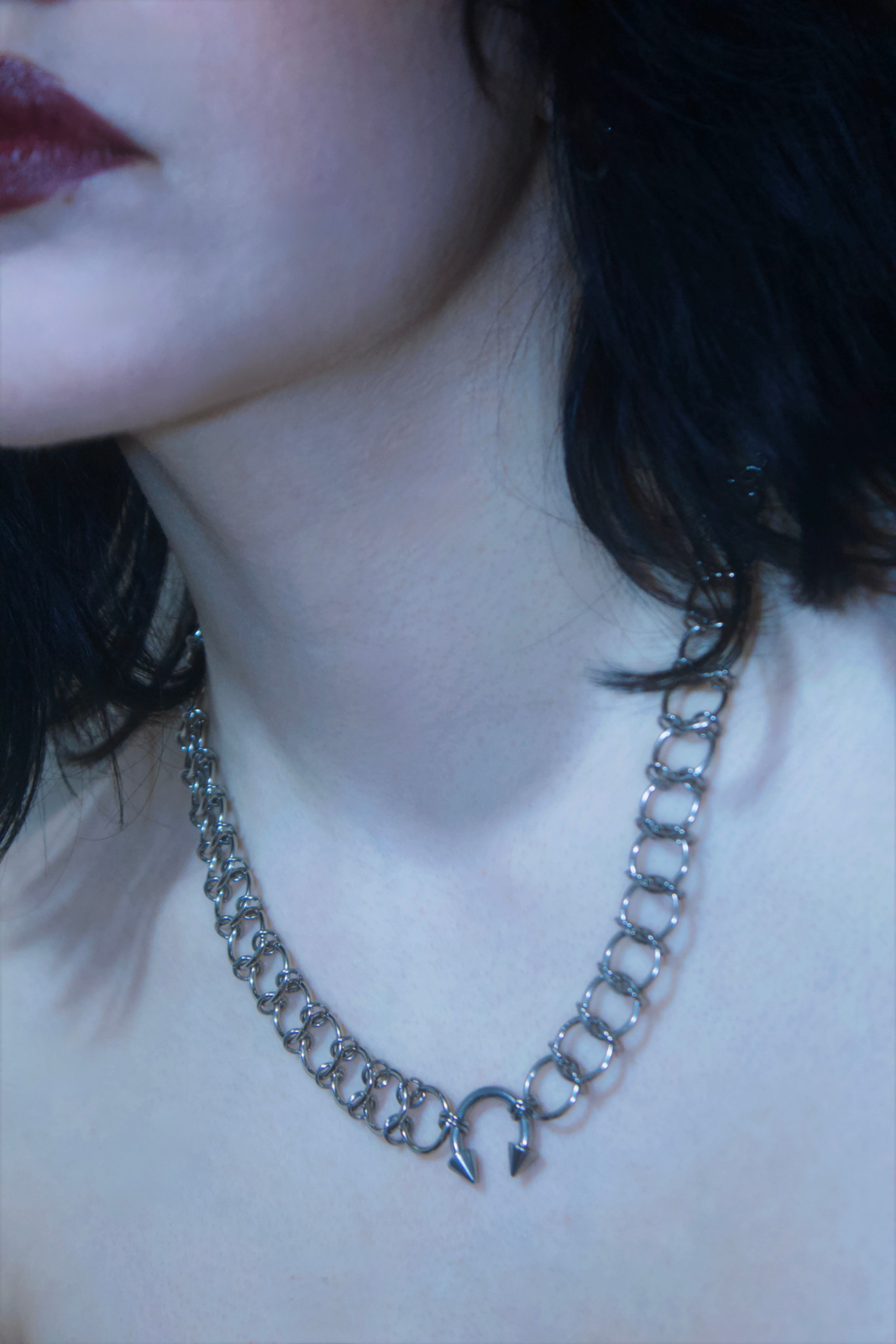 Чокеры из кольчуги. Украшения из кольчуги в Москве Соня Спросонья